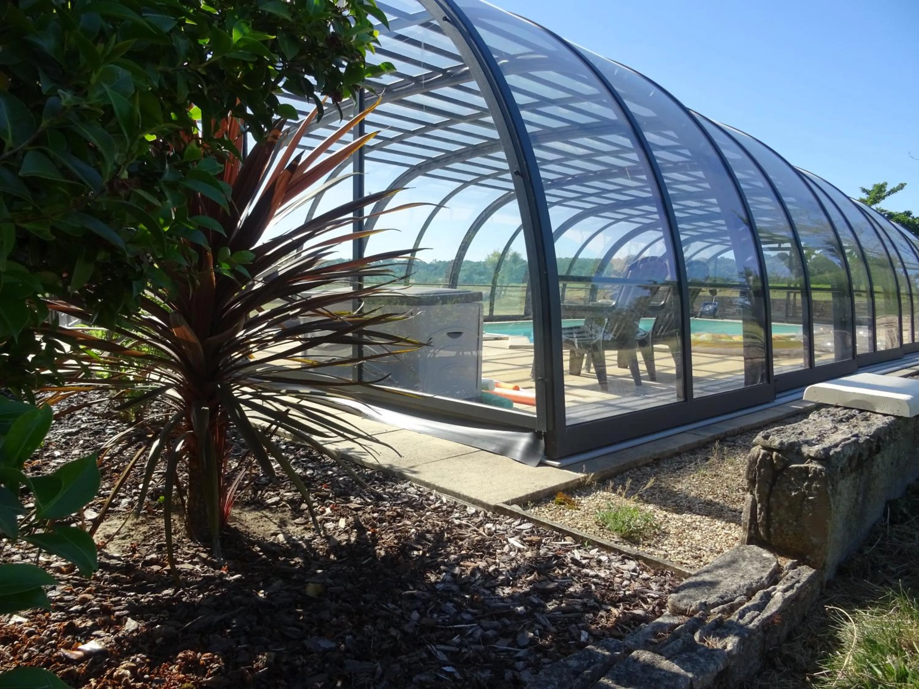 Swimming pool in La Lauriére