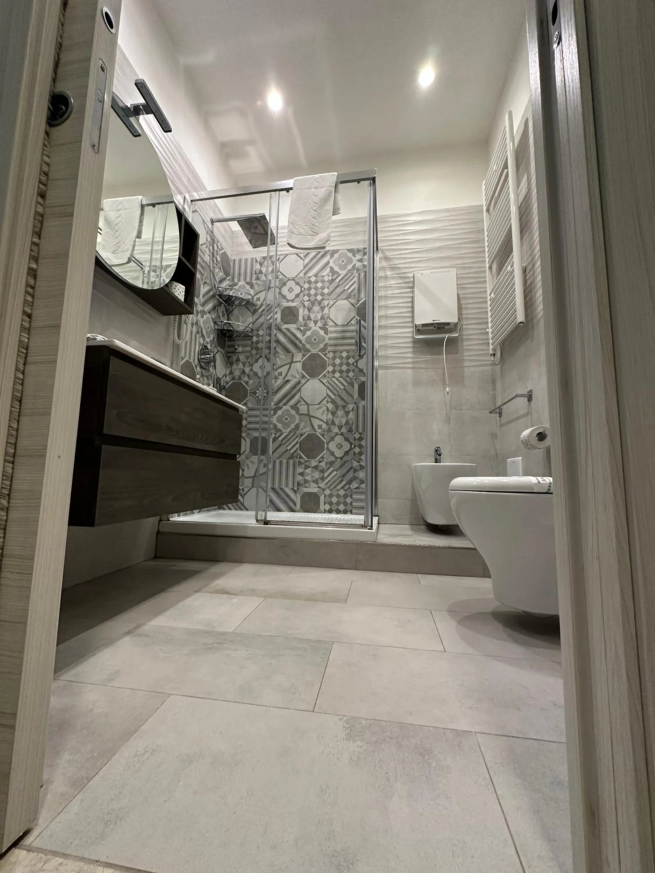 Bathroom in B&B Pantarei Napoli