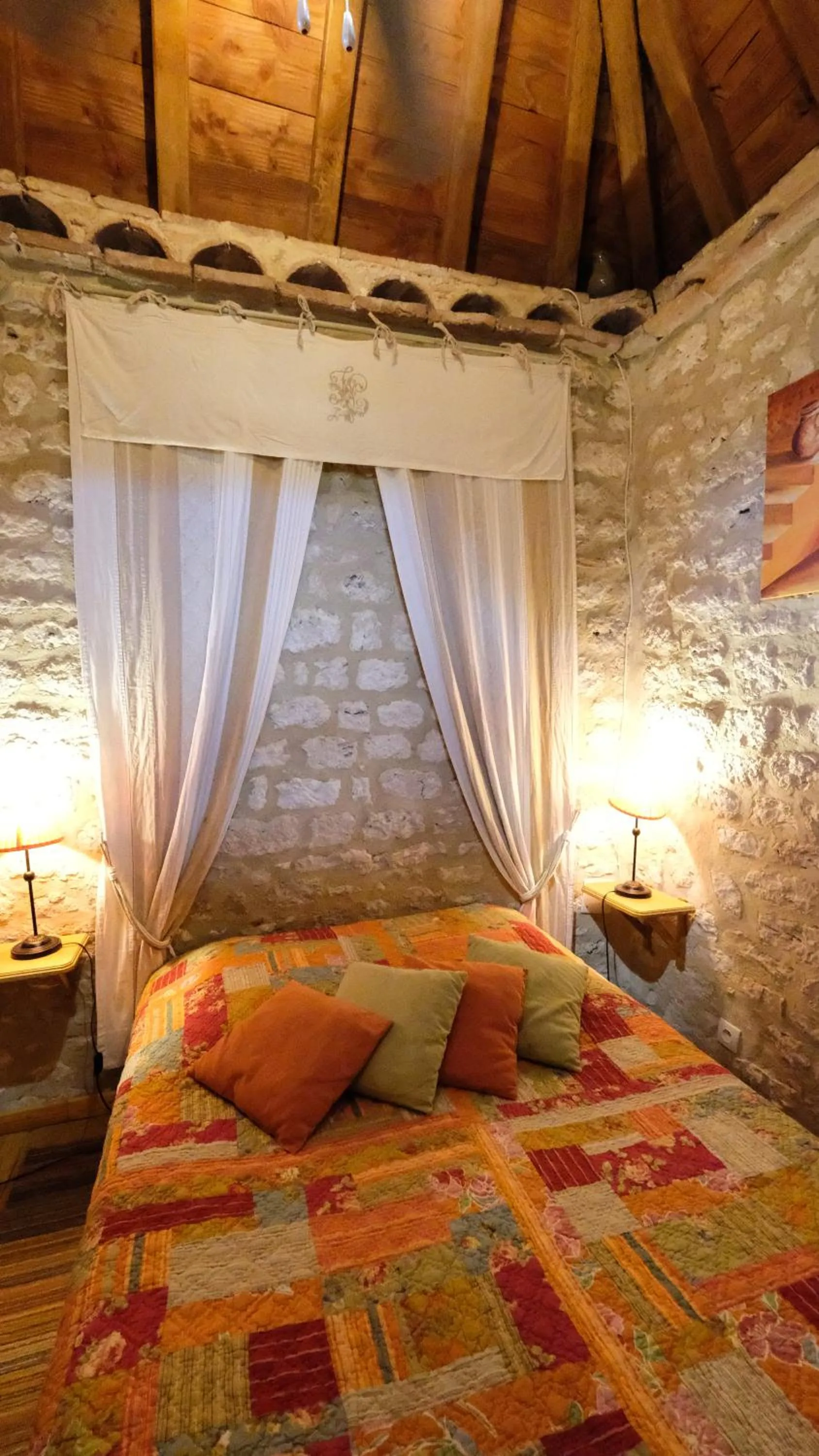 Bedroom, Bed in Domaine Les Miquels