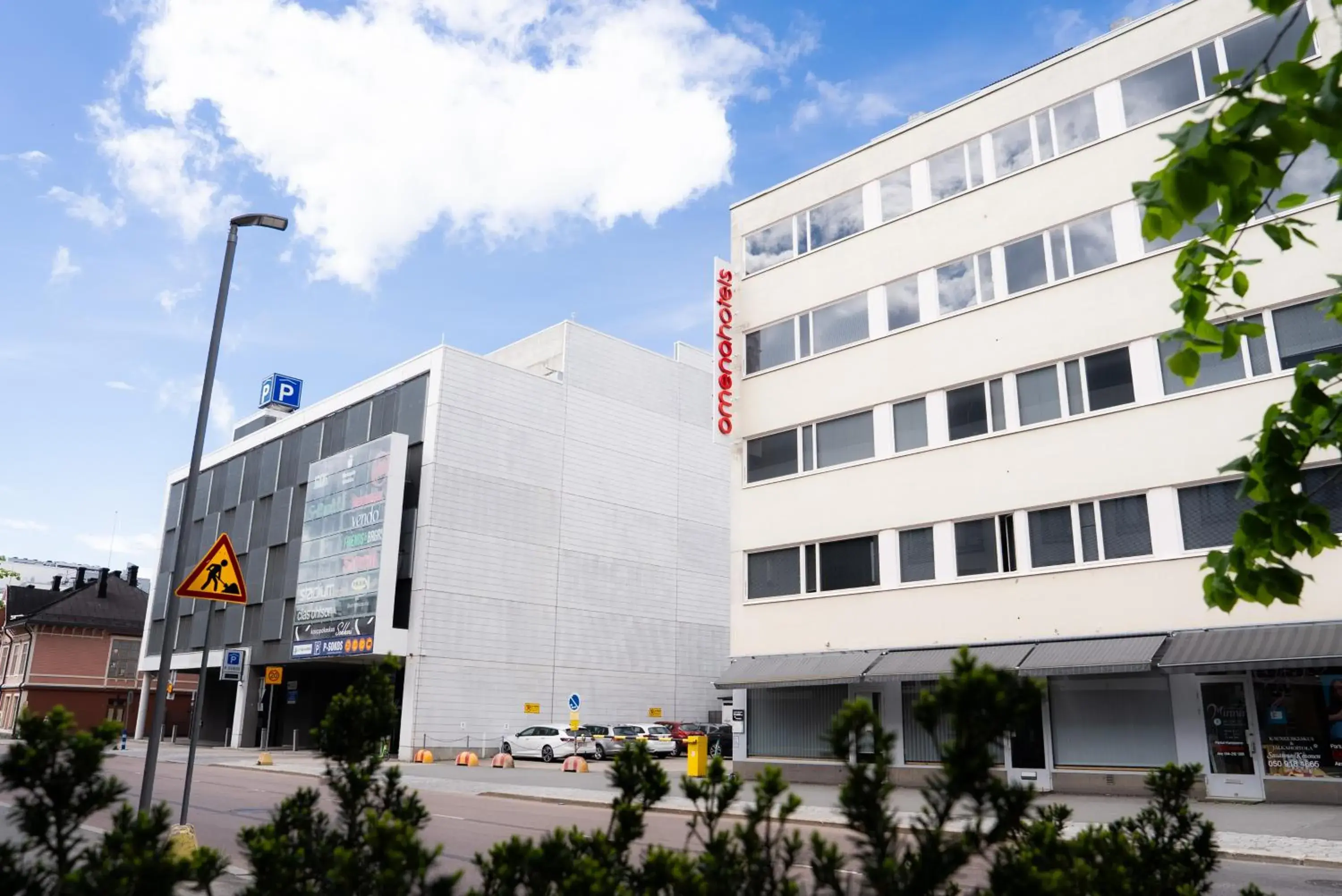 Property building in Omena Hotel Jyväskylä Property building in Omena Hotel Jyväskylä