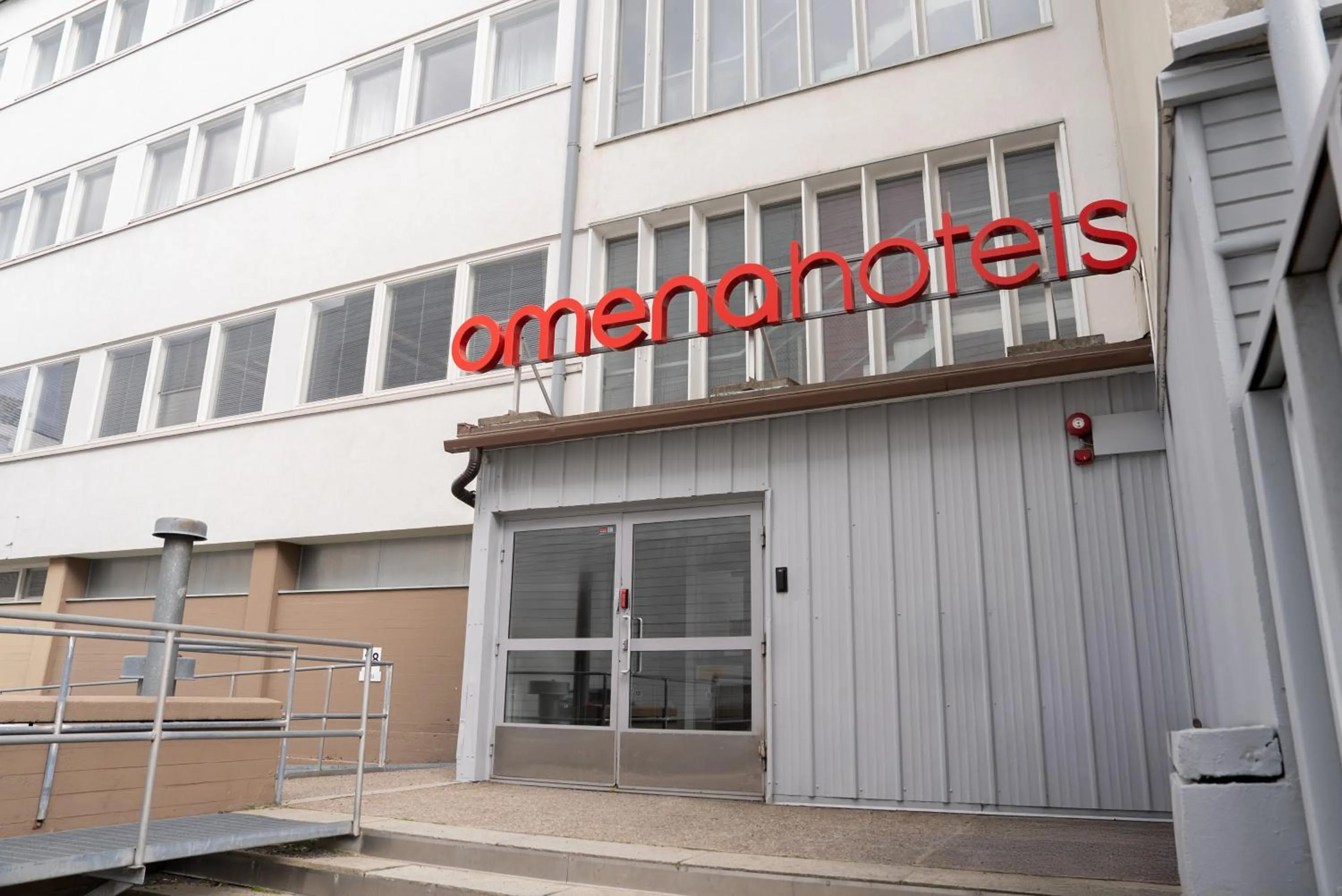 Facade/entrance in Omena Hotel Jyväskylä