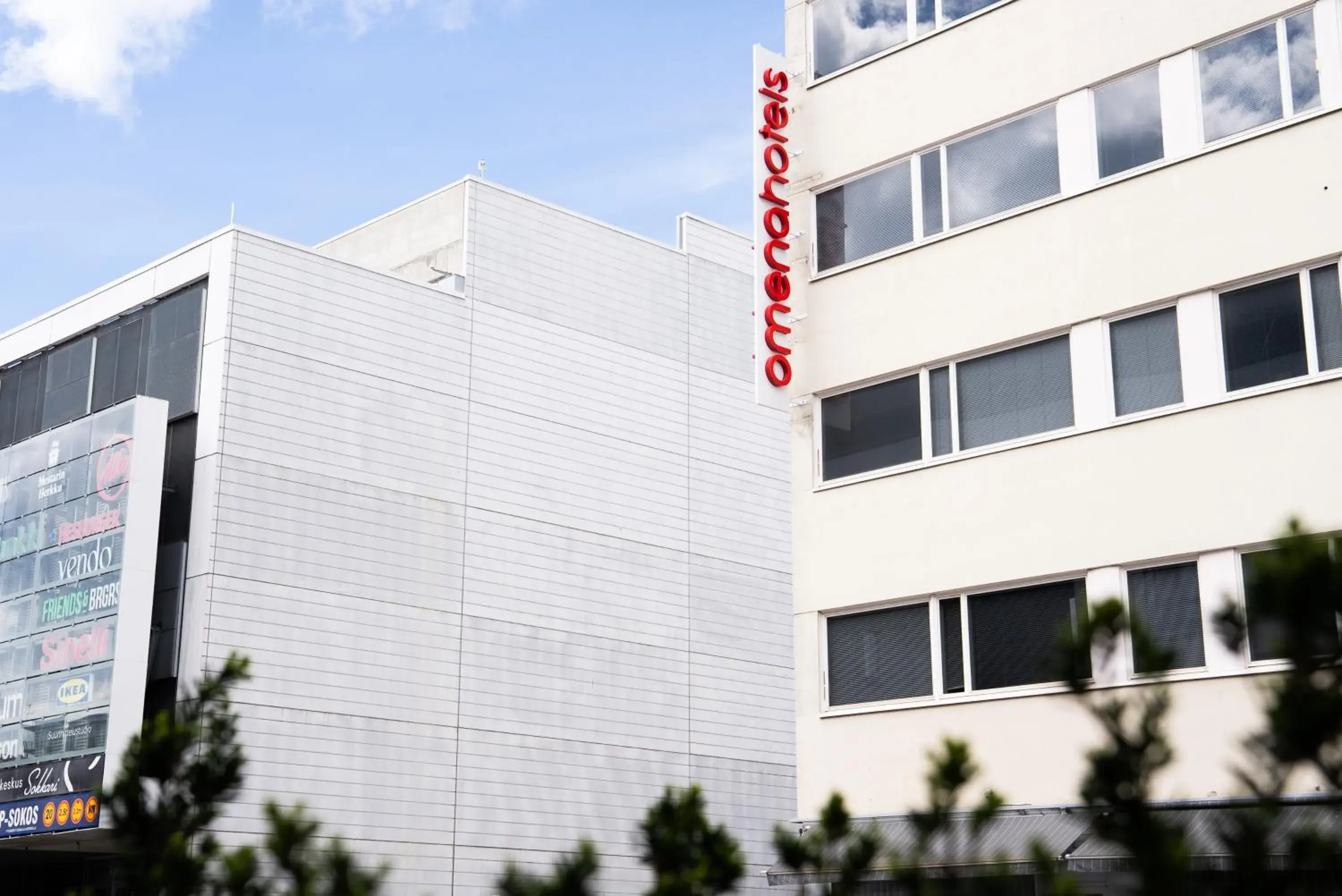 Property building in Omena Hotel Jyväskylä Property building in Omena Hotel Jyväskylä