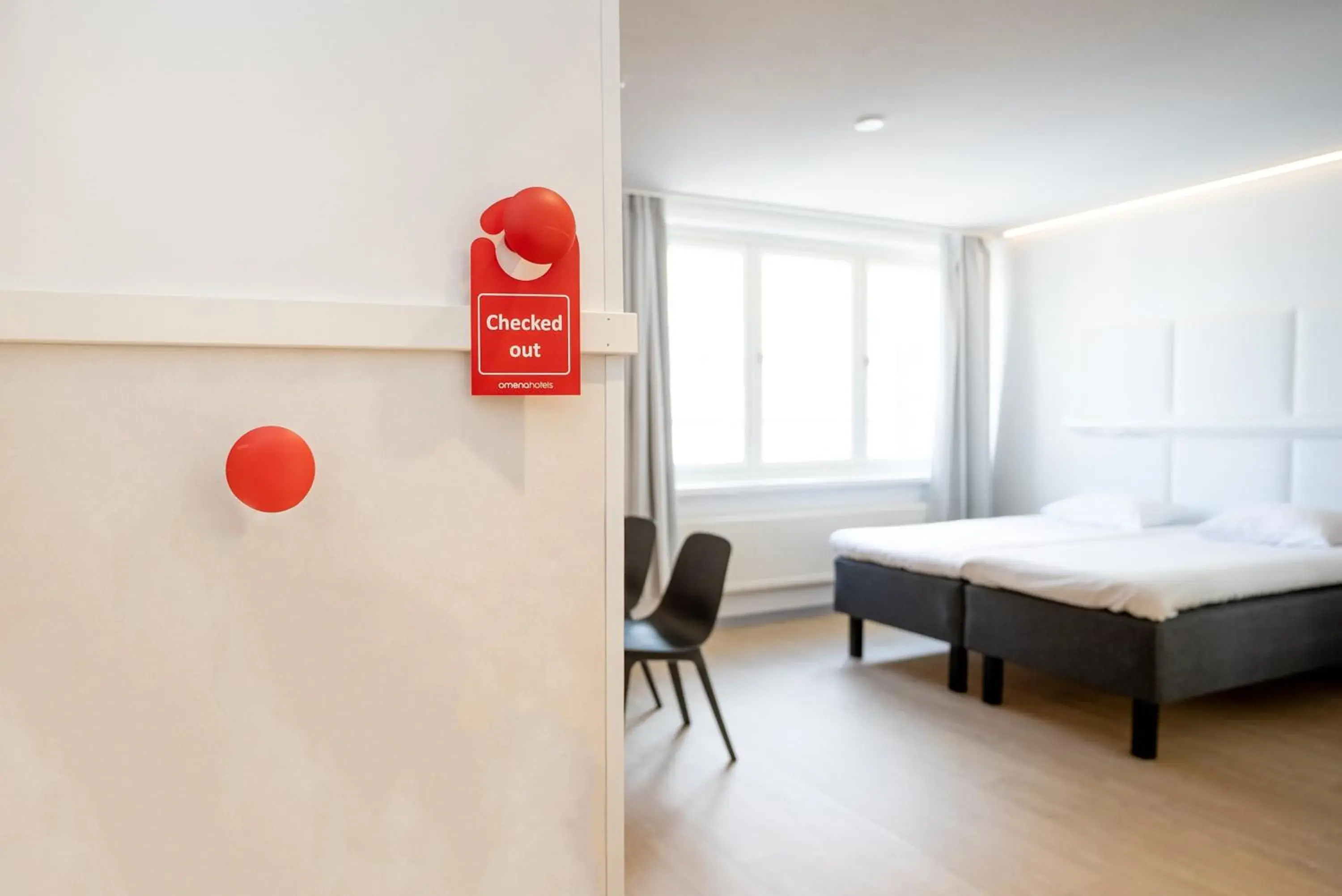 Living room, Bed in Omena Hotel Jyväskylä Living room, Bed in Omena Hotel Jyväskylä