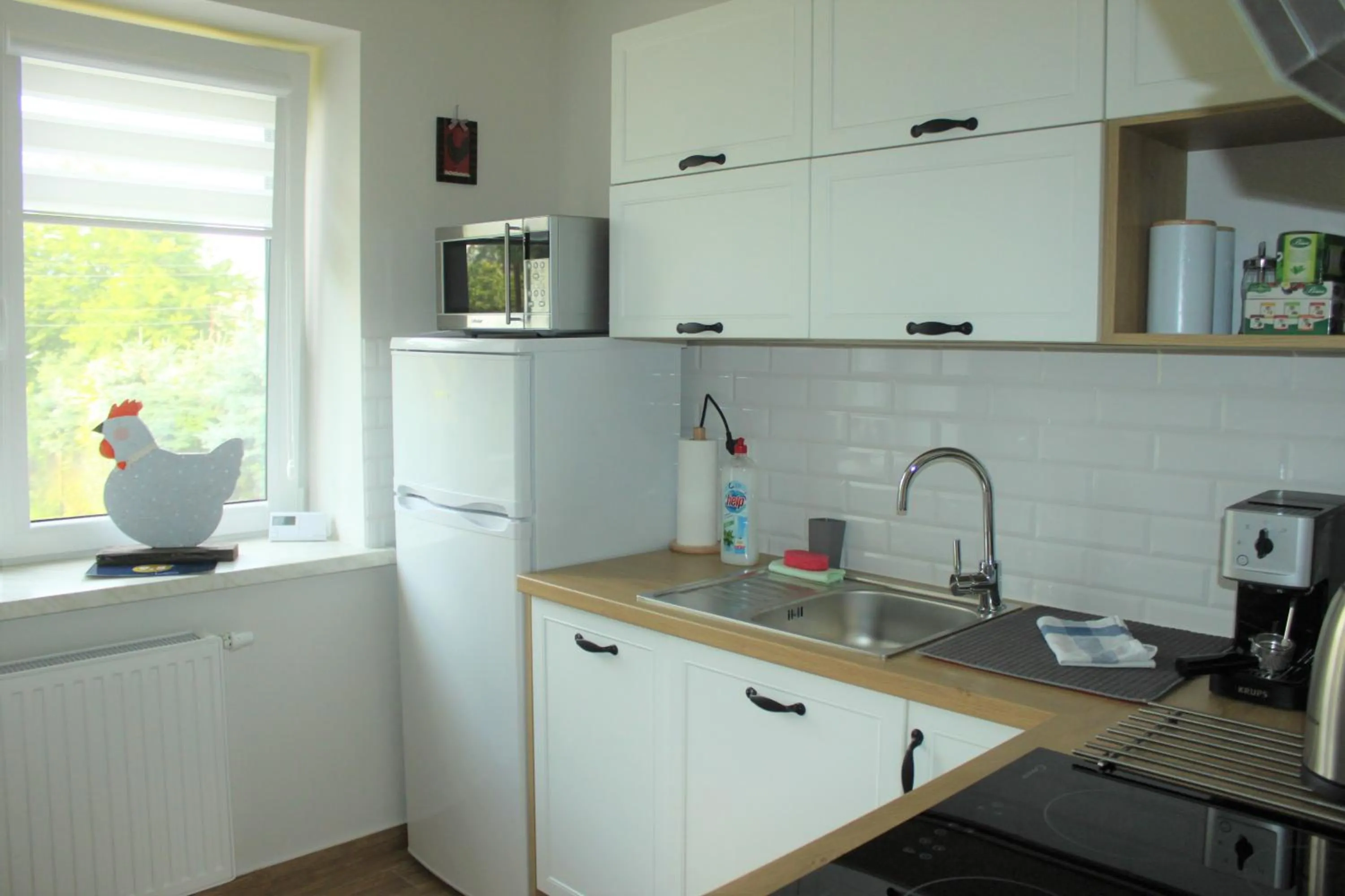 Kitchen or kitchenette in Apartament Malwina