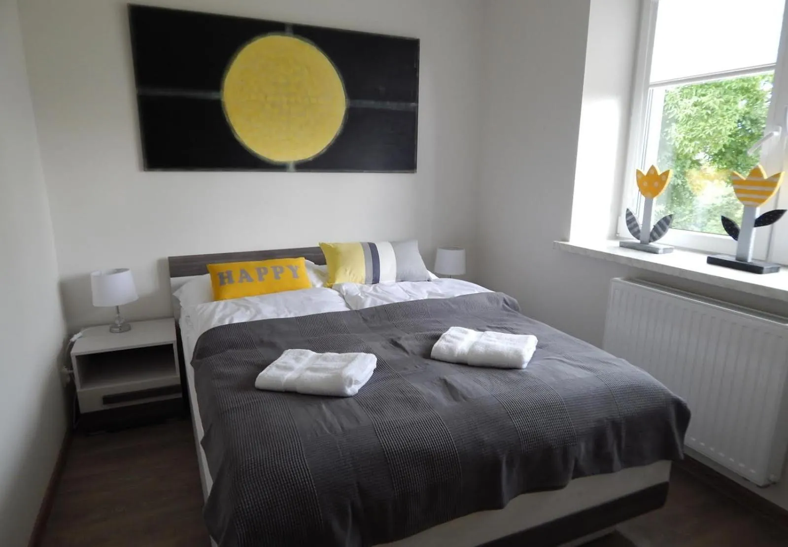 Bed in Apartament Malwina