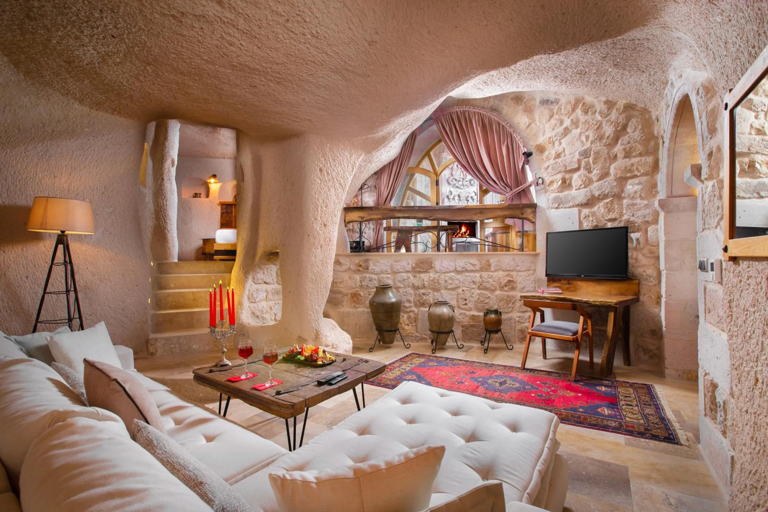 Communal lounge/ TV room in Dream of Cappadocia