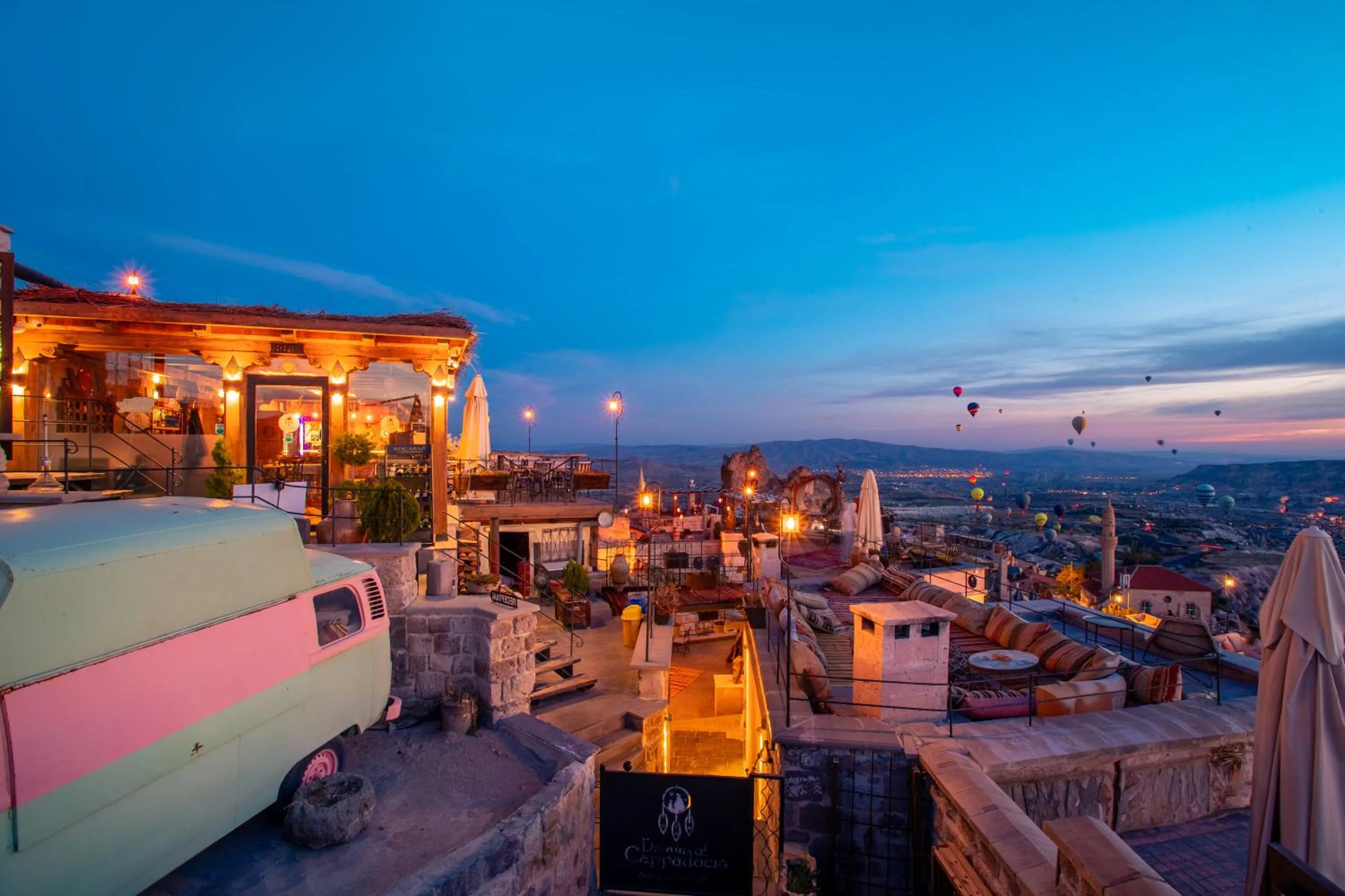 Bird's eye view in Dream of Cappadocia