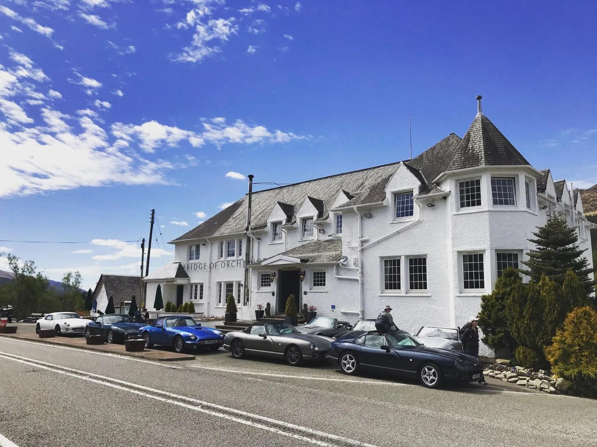 Property building in Bridge of Orchy Hotel