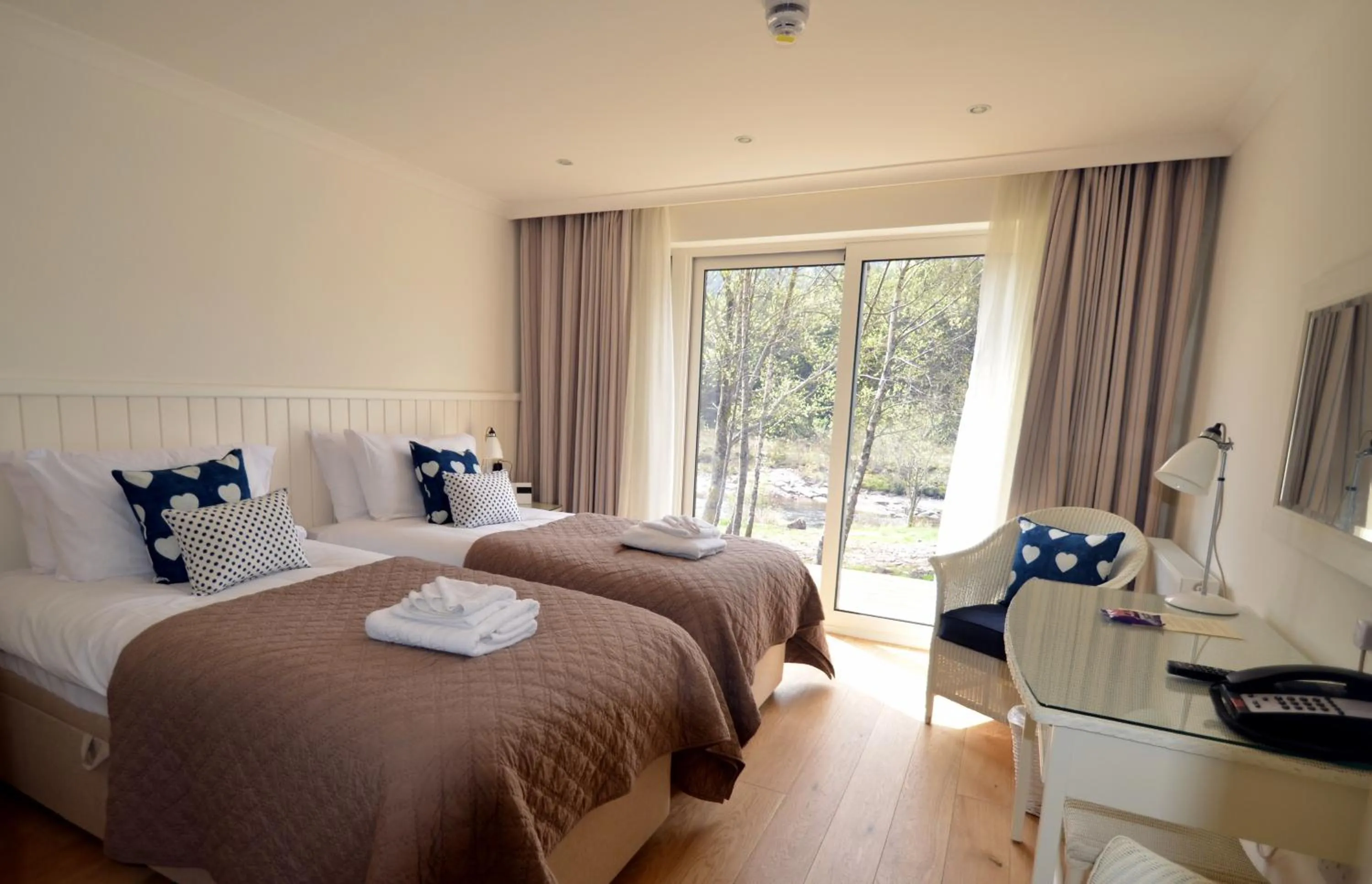 Bed in Bridge of Orchy Hotel