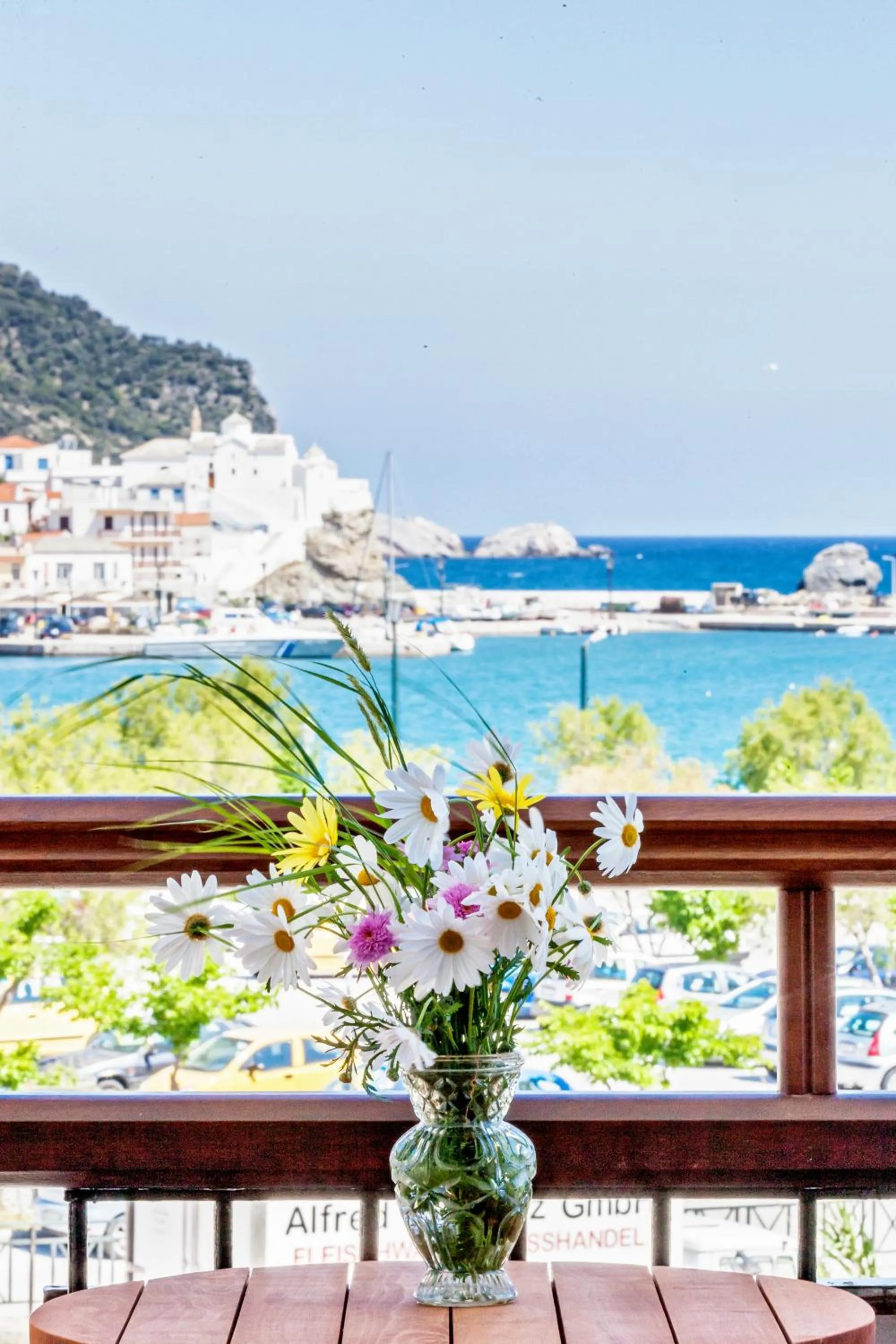 Sea view in Akti Fine Rooms