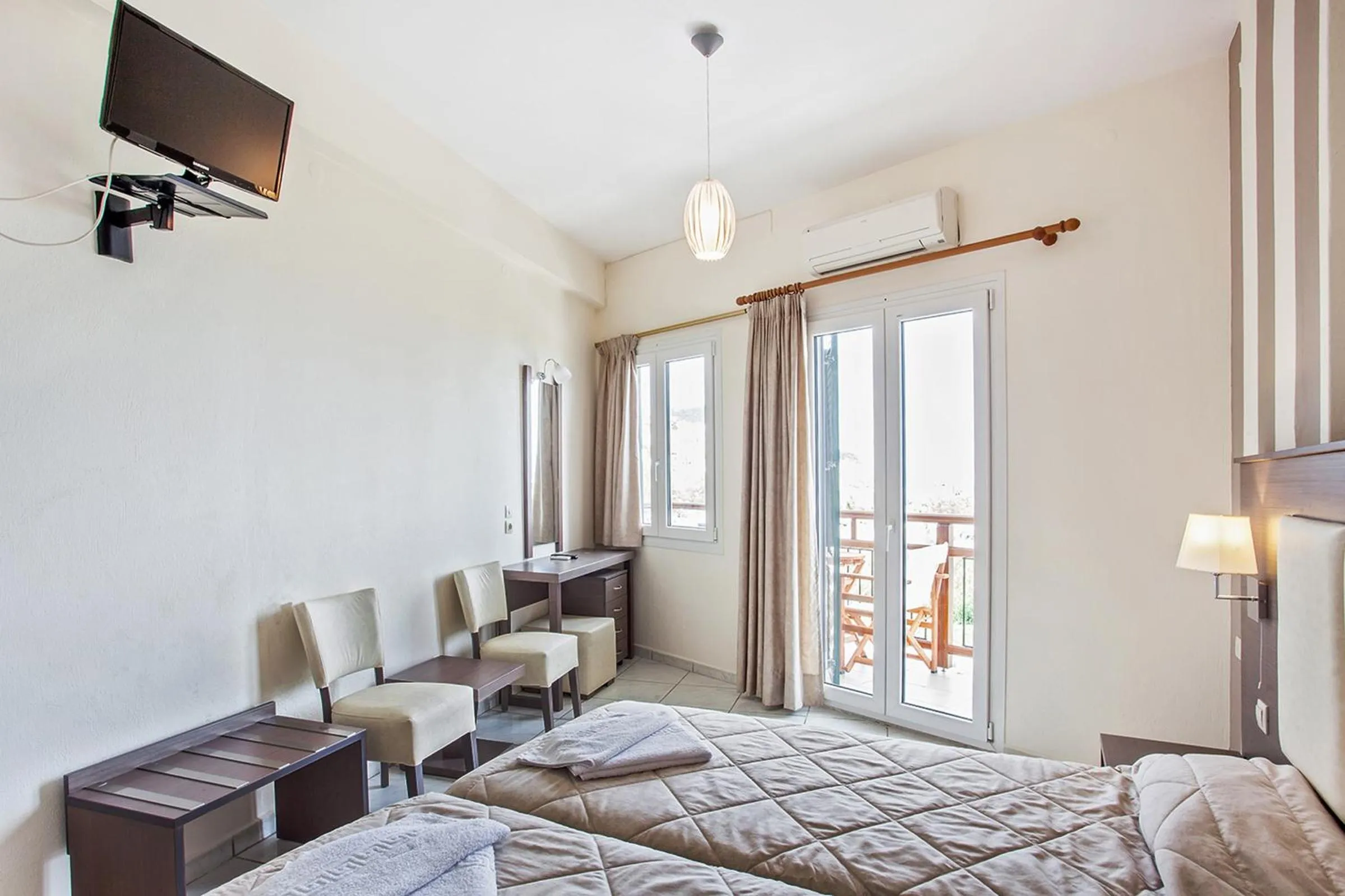 Bedroom, Bed in Akti Fine Rooms