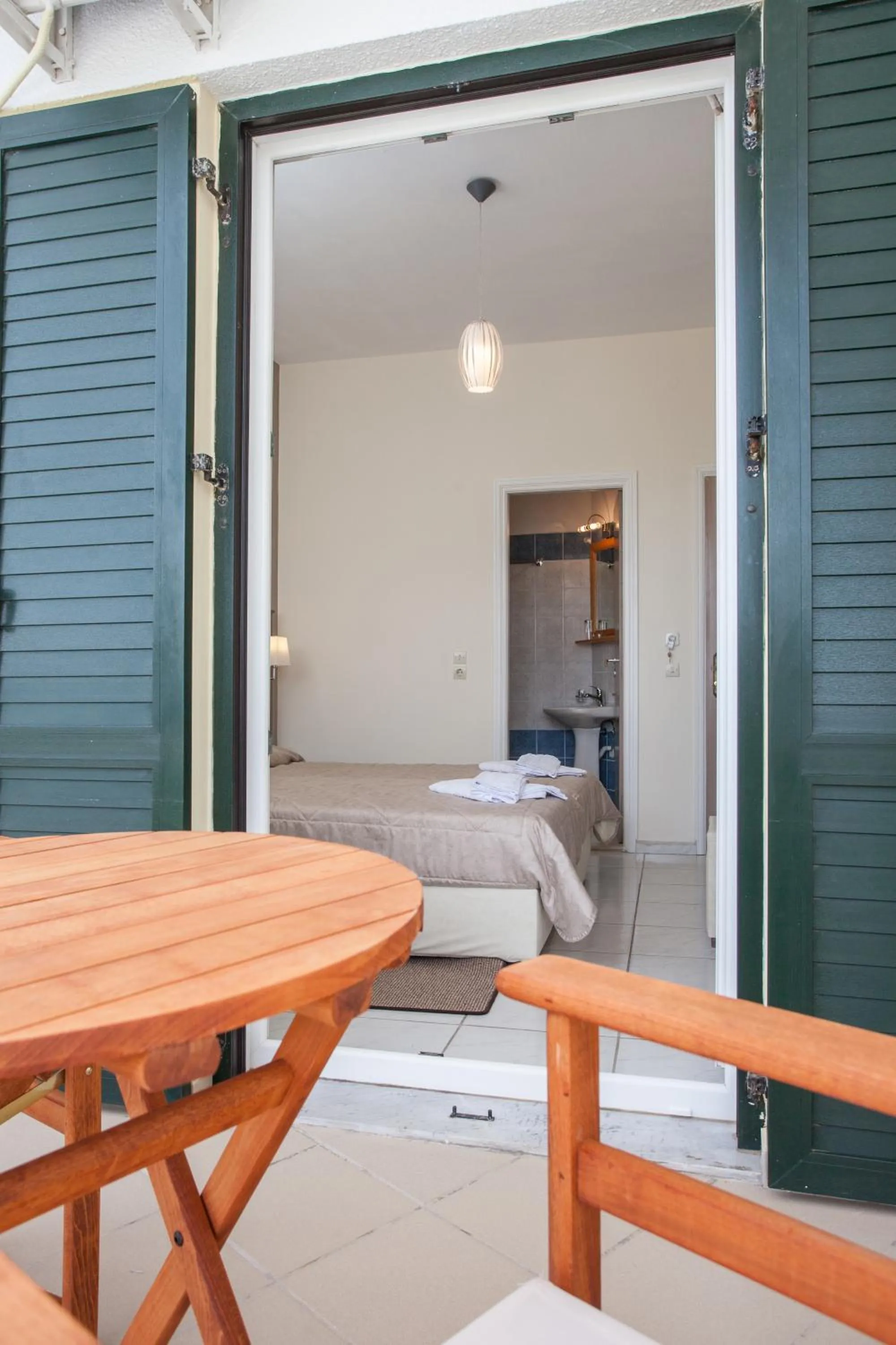 Bathroom in Akti Fine Rooms