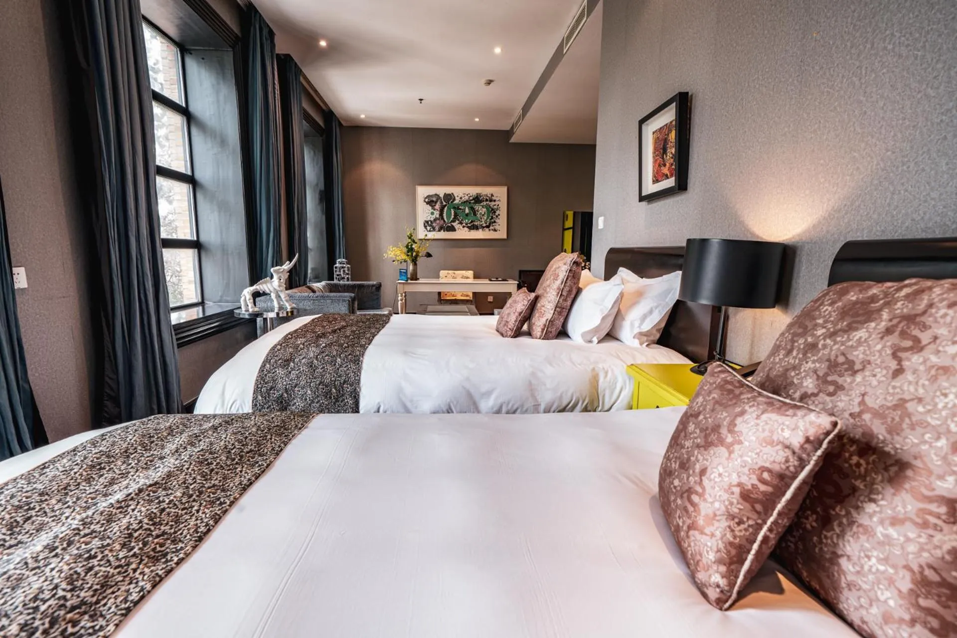 Bed in Gracie Art Hotel