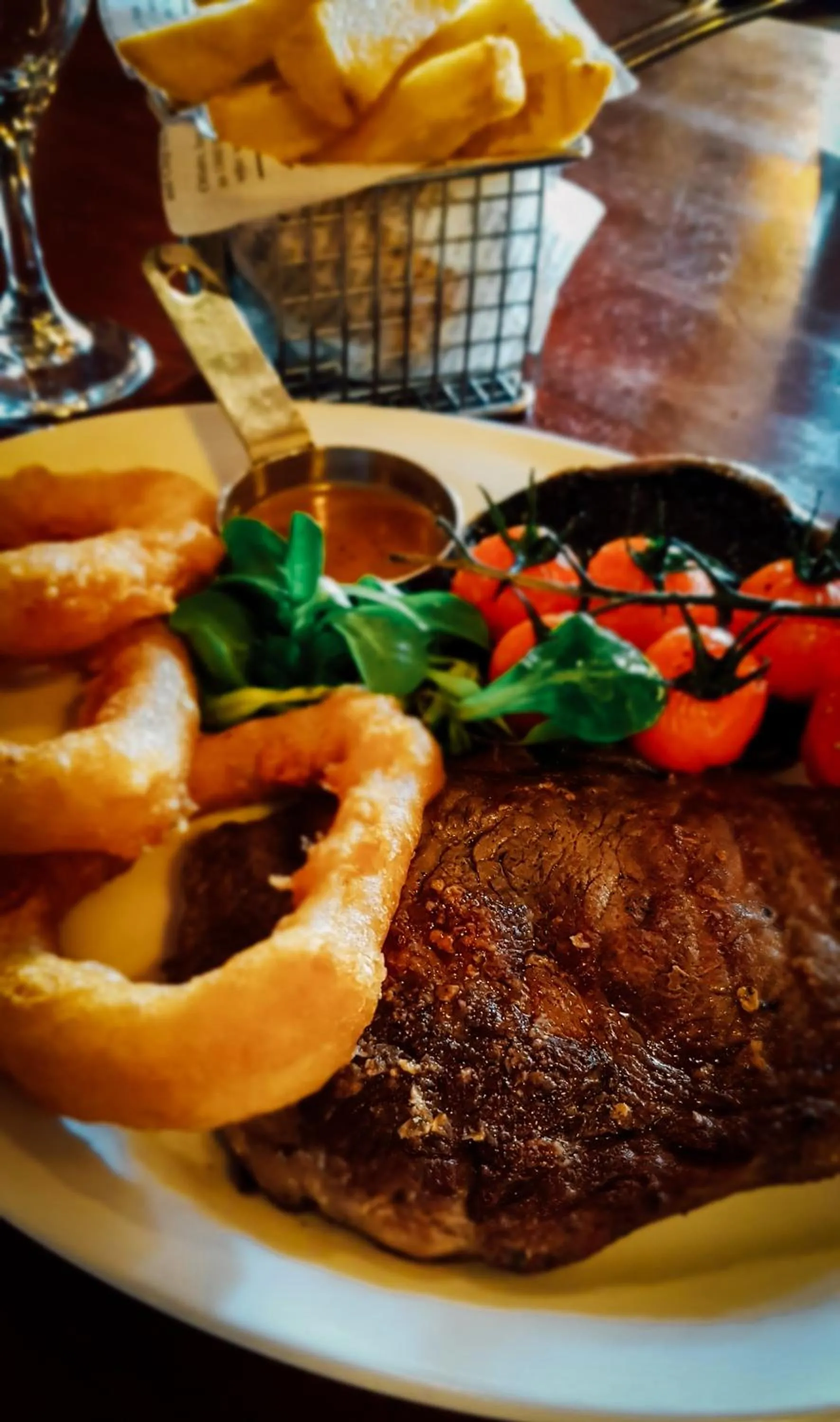 Food in Savoy Park Hotel