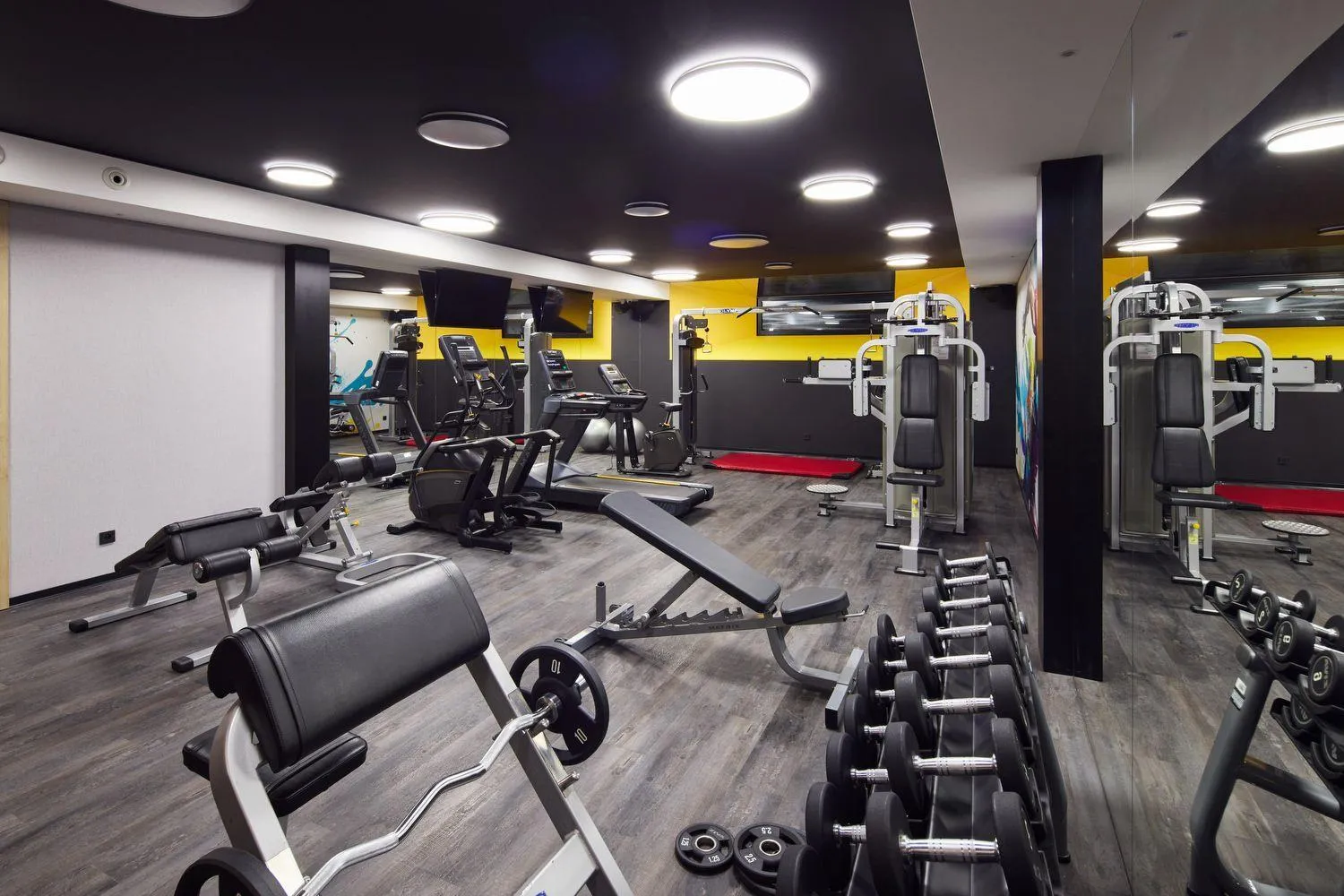 Fitness centre/facilities in Hotel Na Półboru