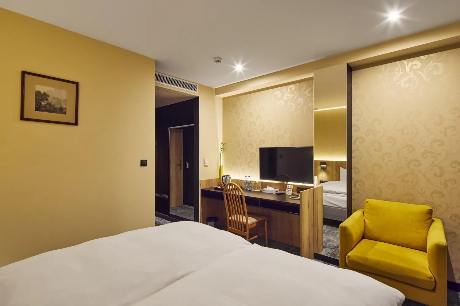 TV and multimedia, Bed in Hotel Na Półboru