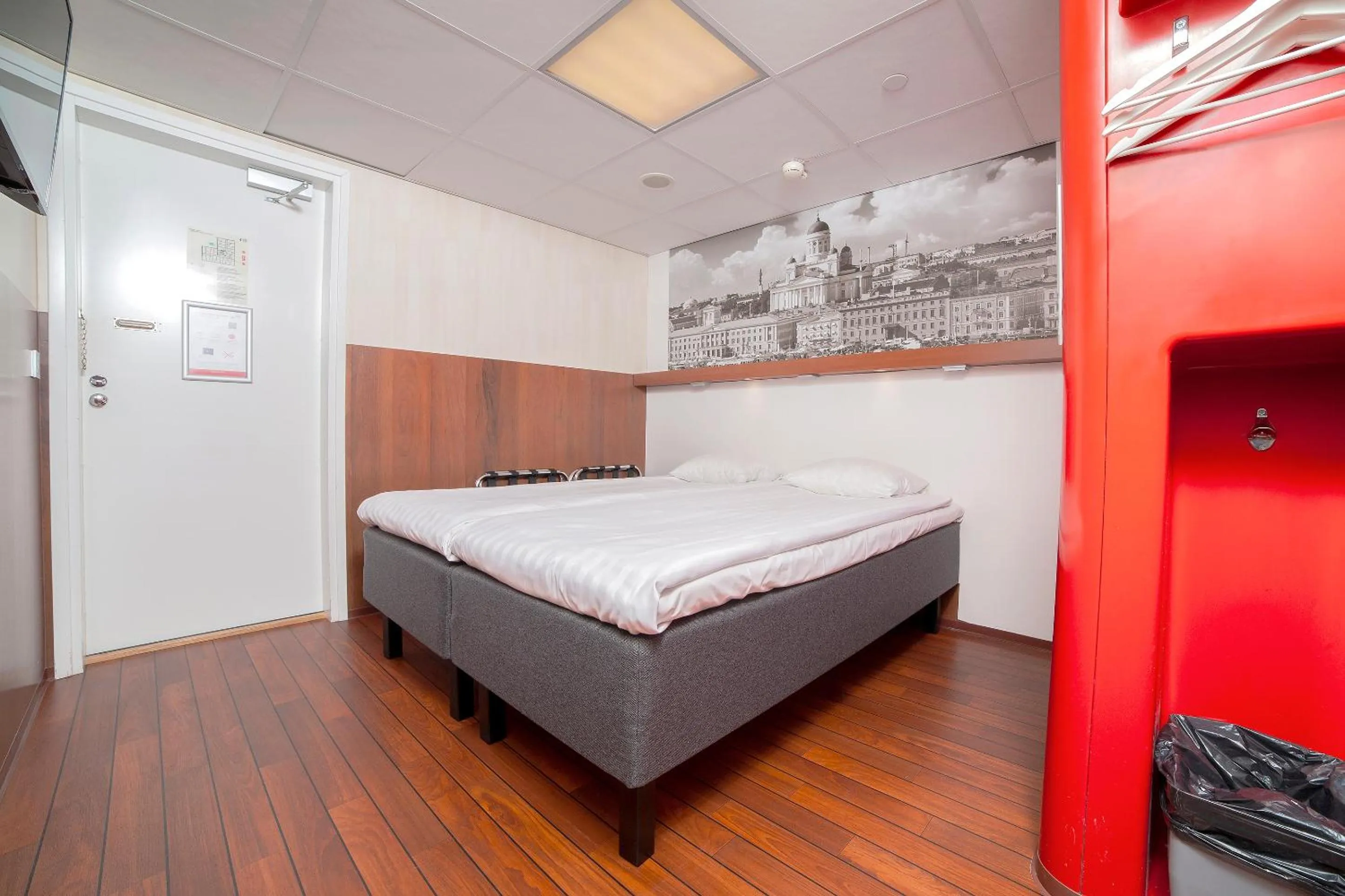 Bed in Omena Hotel Helsinki City Centre