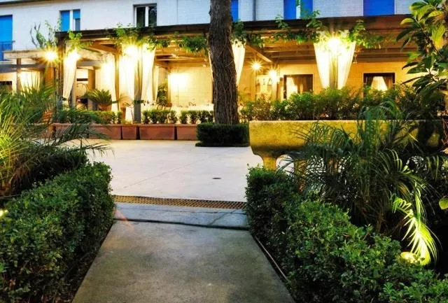 Decorative detail in Hotel Villa Giusy