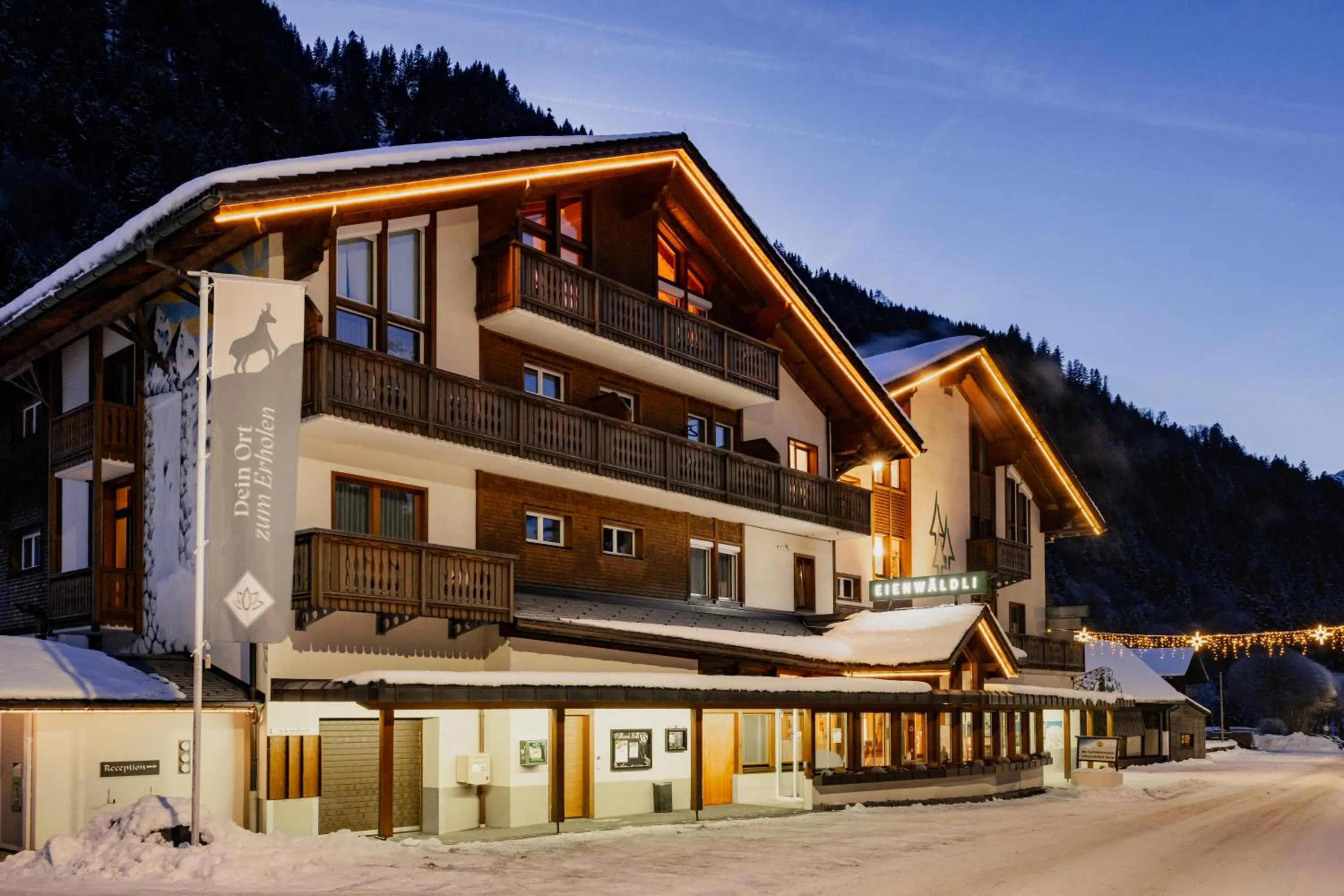 Property building in Alpenresort Eienwäldli Engelberg