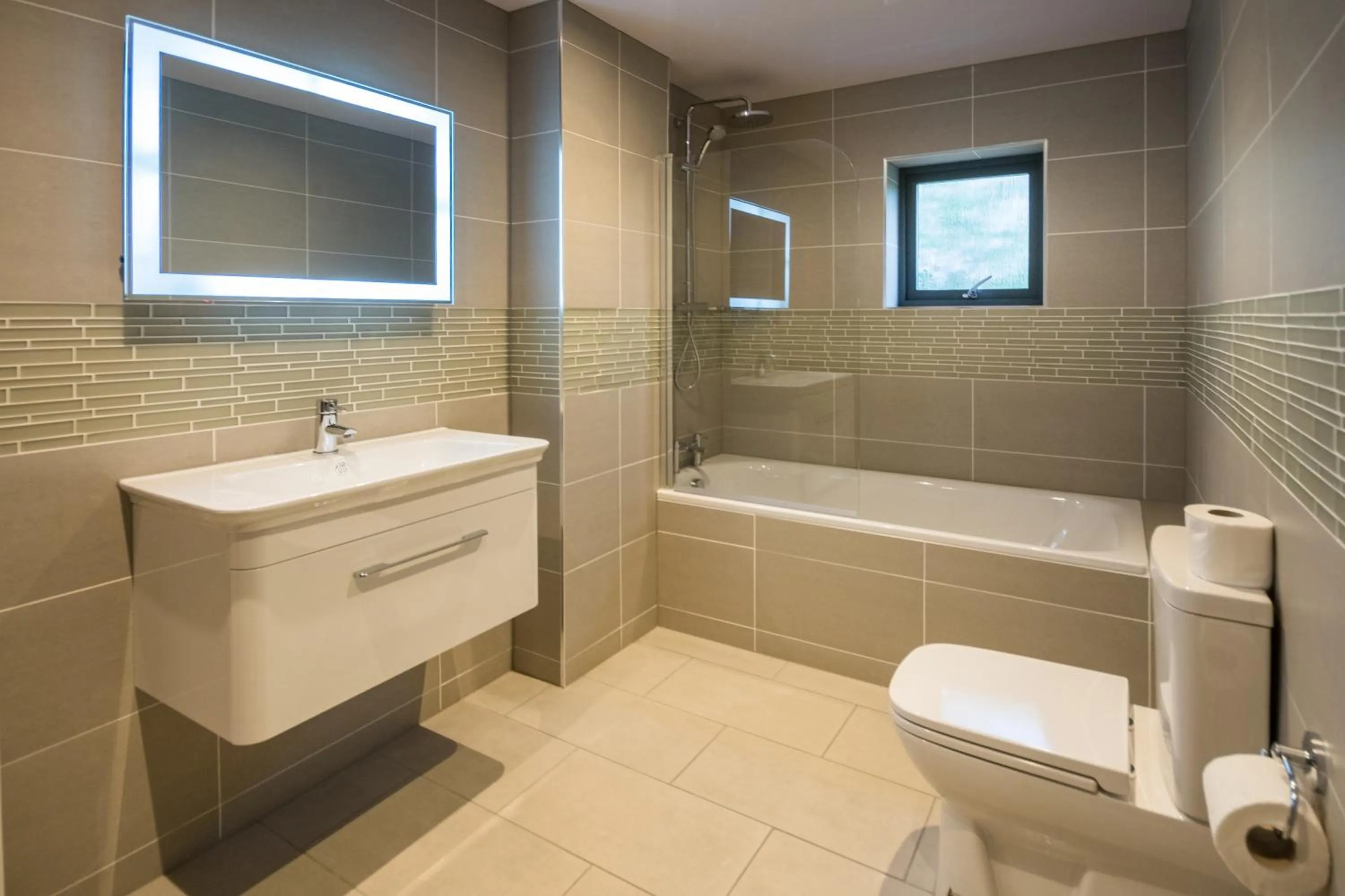 Bathroom in LOCH TAY HIGHLAND LODGES and GLAMPING PARK