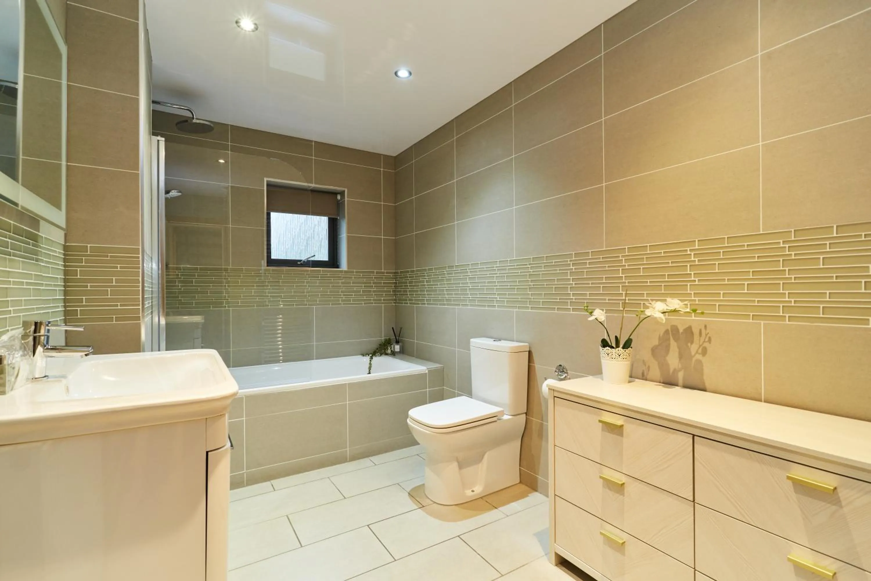 Bathroom in LOCH TAY HIGHLAND LODGES and GLAMPING PARK