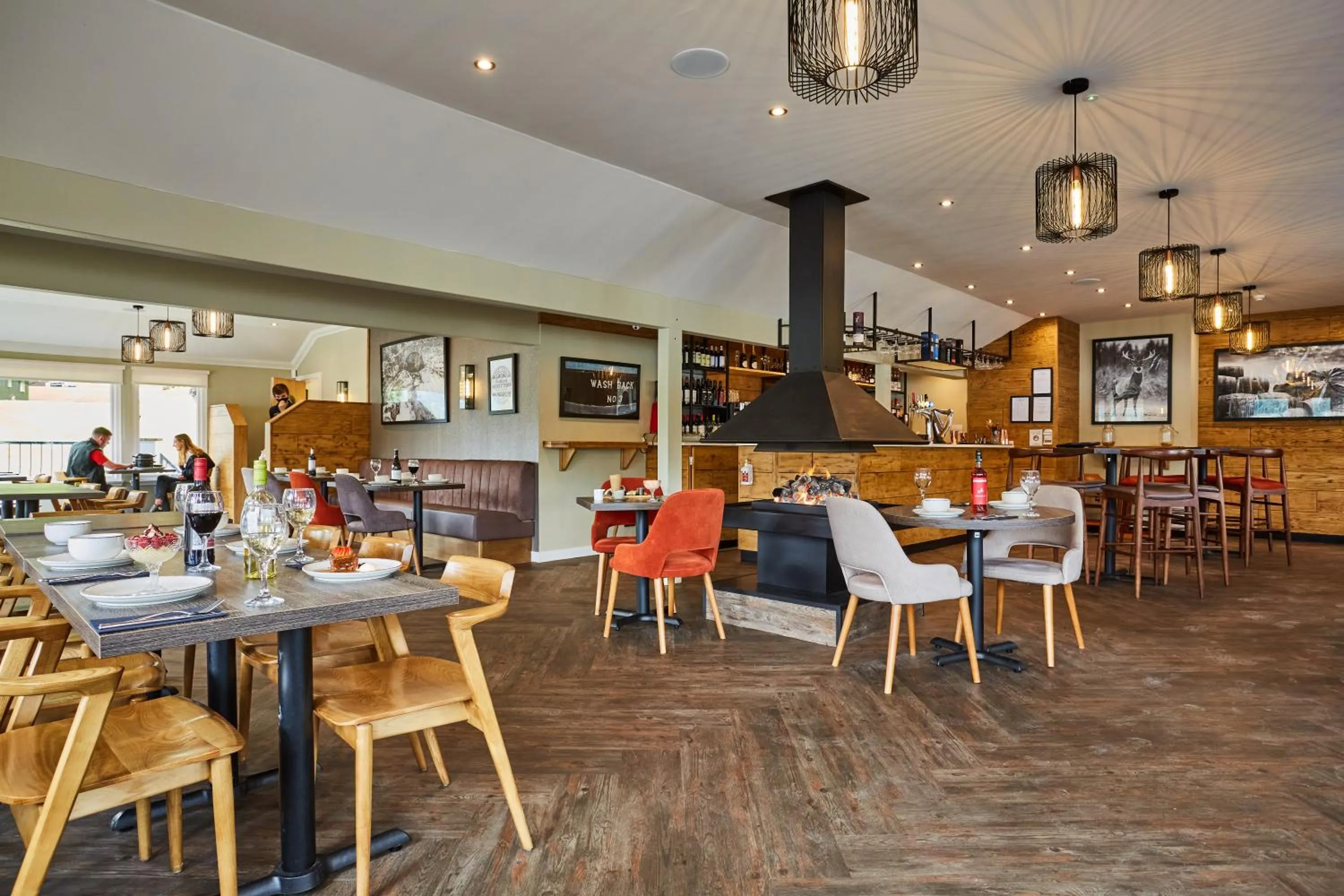 Restaurant/places to eat in LOCH TAY HIGHLAND LODGES and GLAMPING PARK
