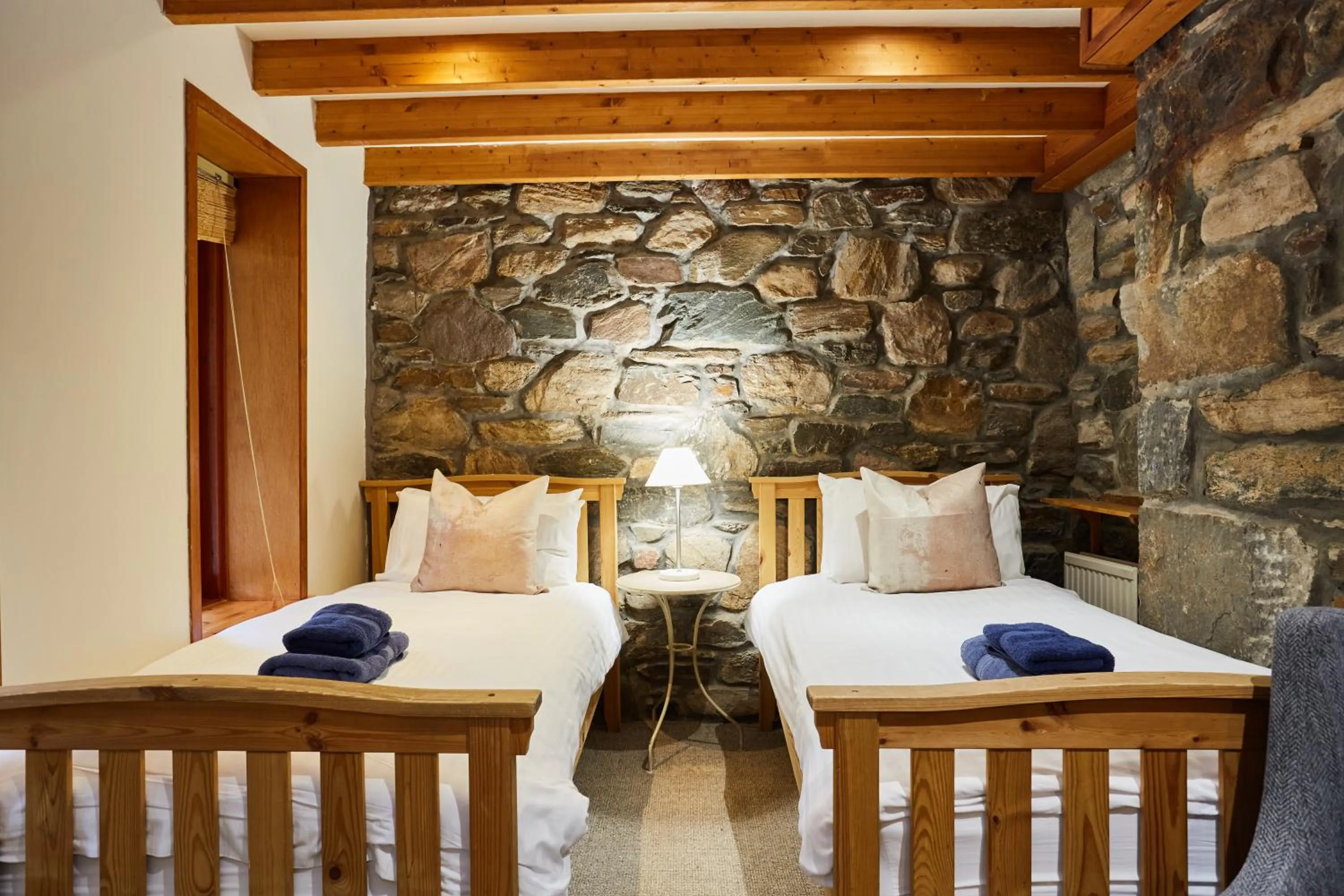 Bedroom, Bed in LOCH TAY HIGHLAND LODGES and GLAMPING PARK