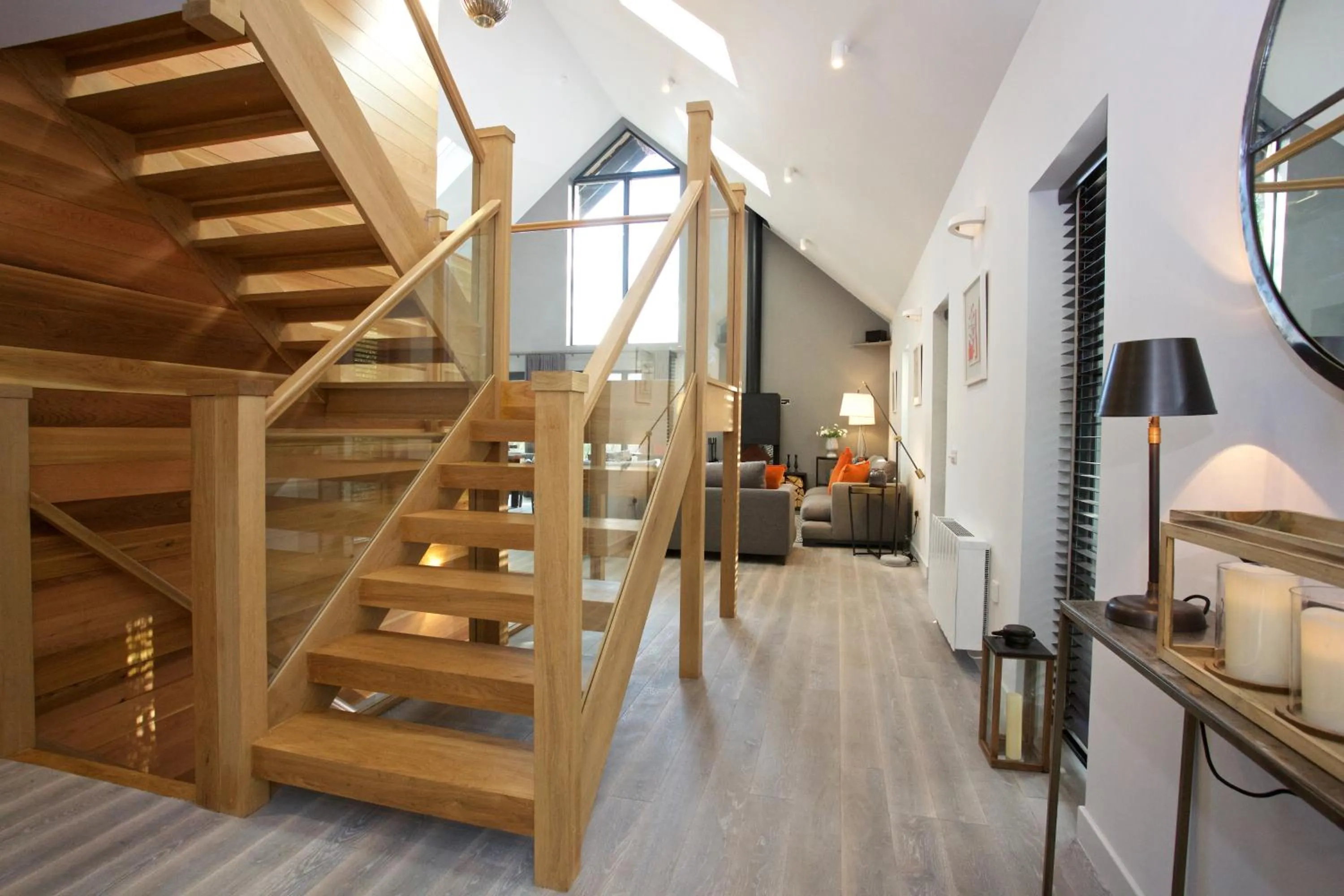 Living room in LOCH TAY HIGHLAND LODGES and GLAMPING PARK