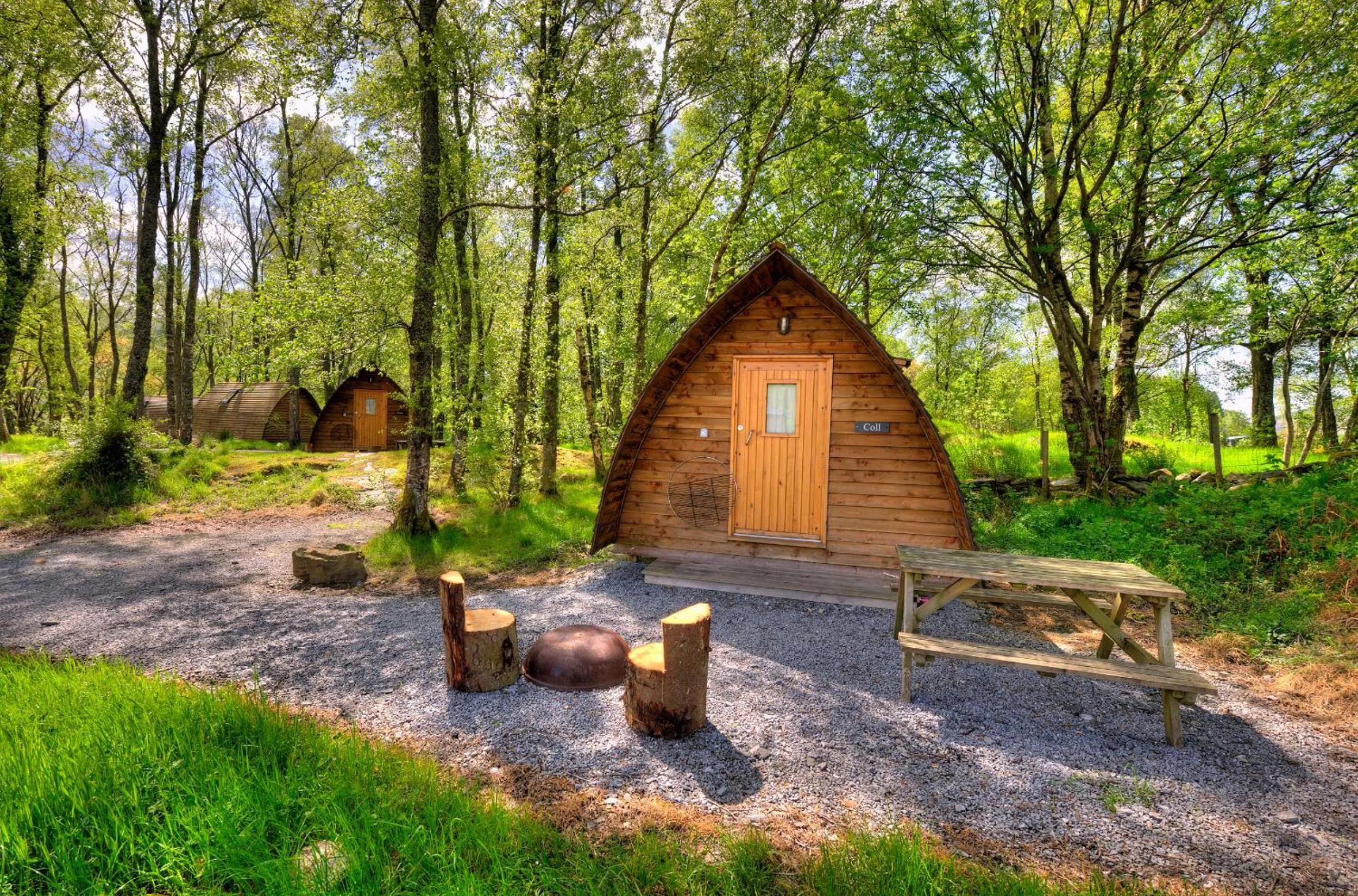 Property building in LOCH TAY HIGHLAND LODGES and GLAMPING PARK