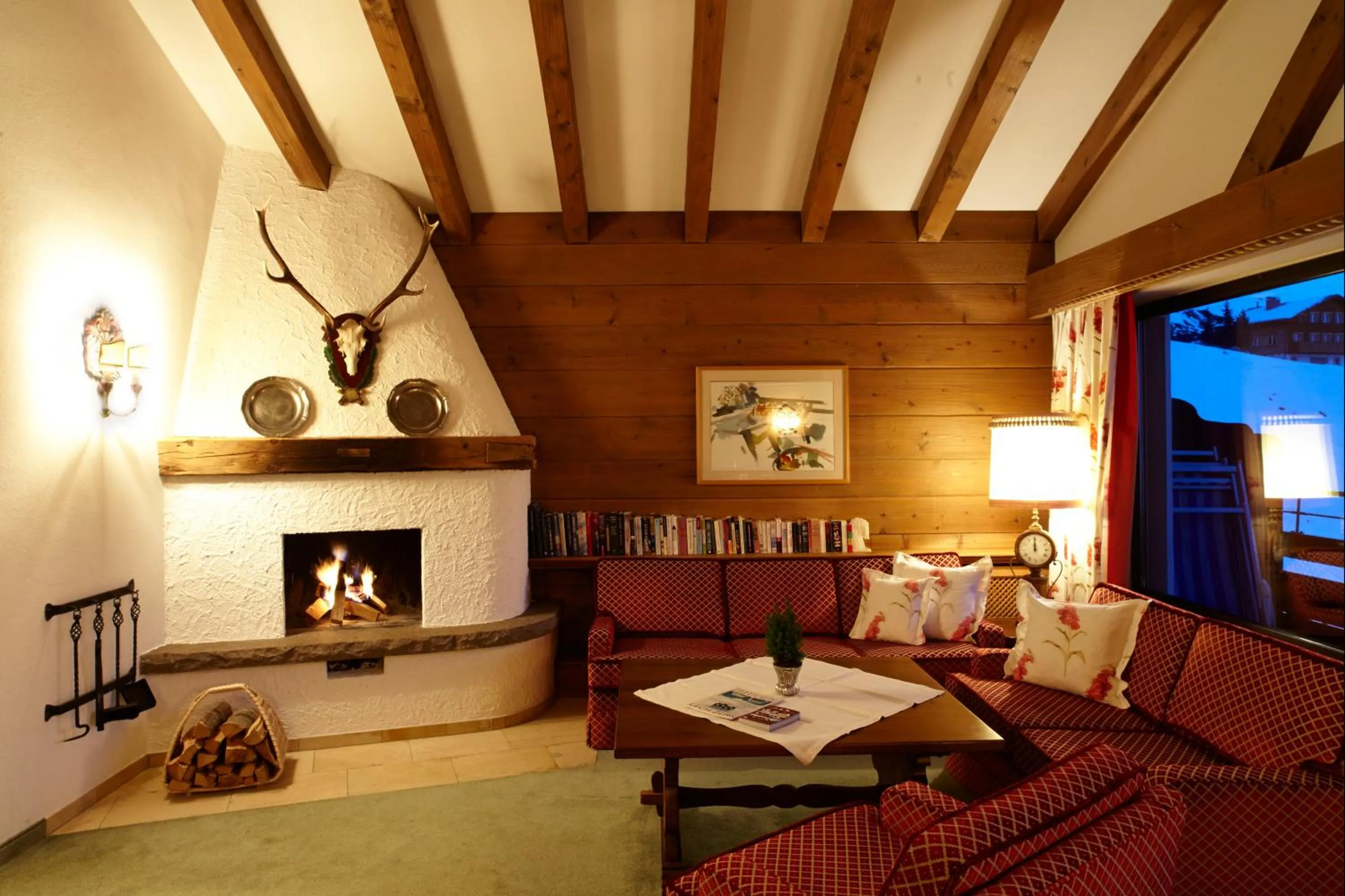 Living room in Sporthotel Lorünser