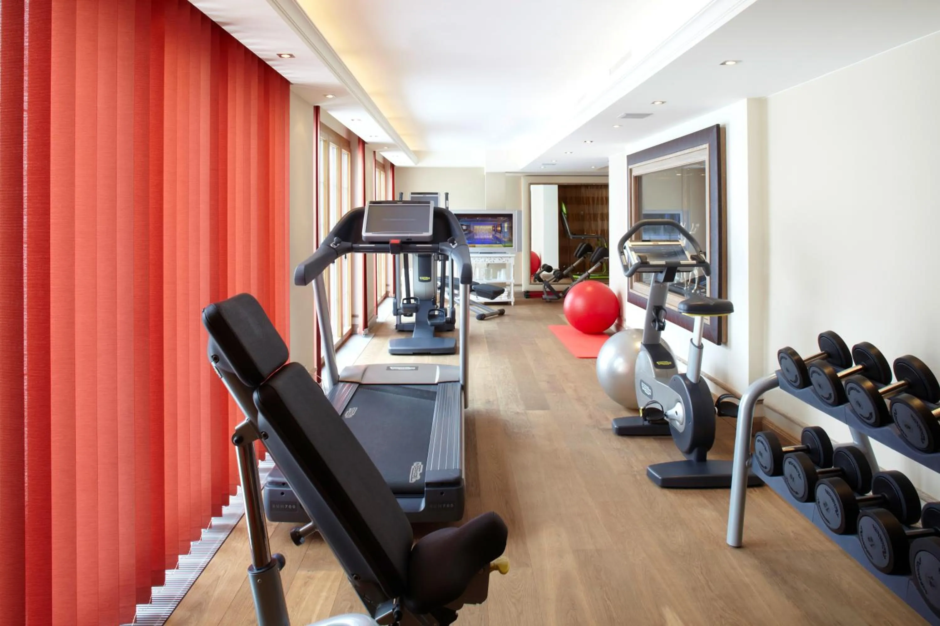 Fitness centre/facilities in Sporthotel Lorünser