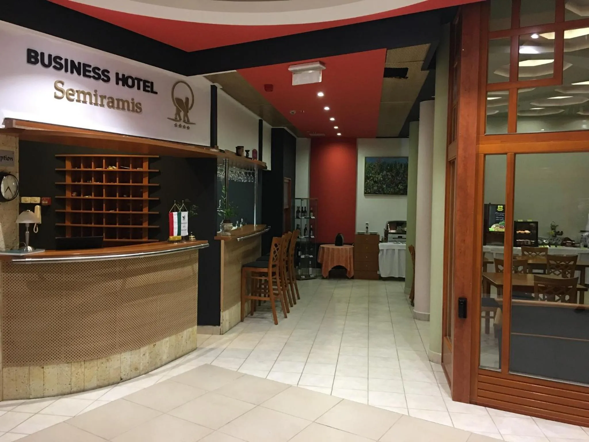 Lobby or reception in Semiramis Business Hotel