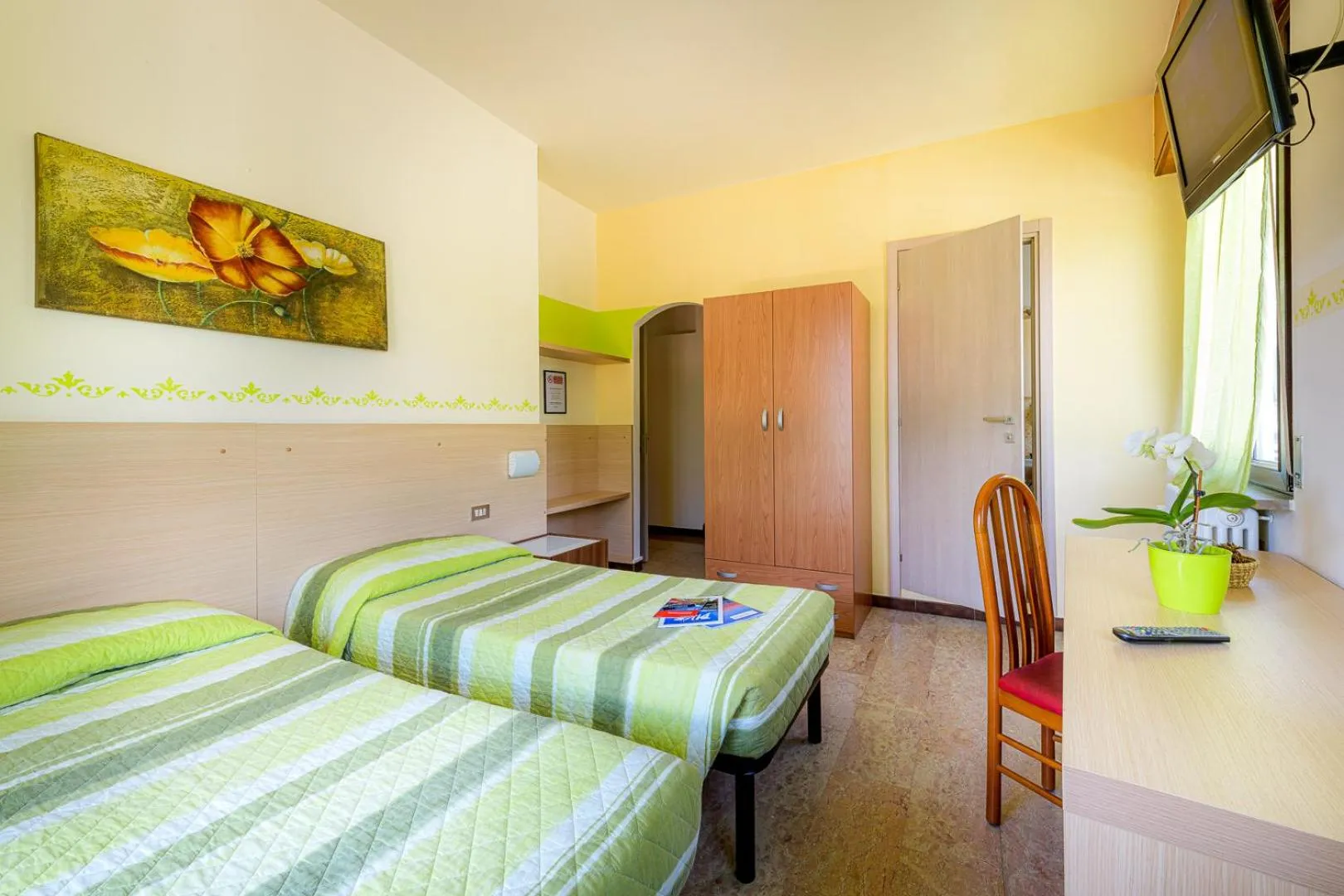 Bed in Hotel La Rotonda