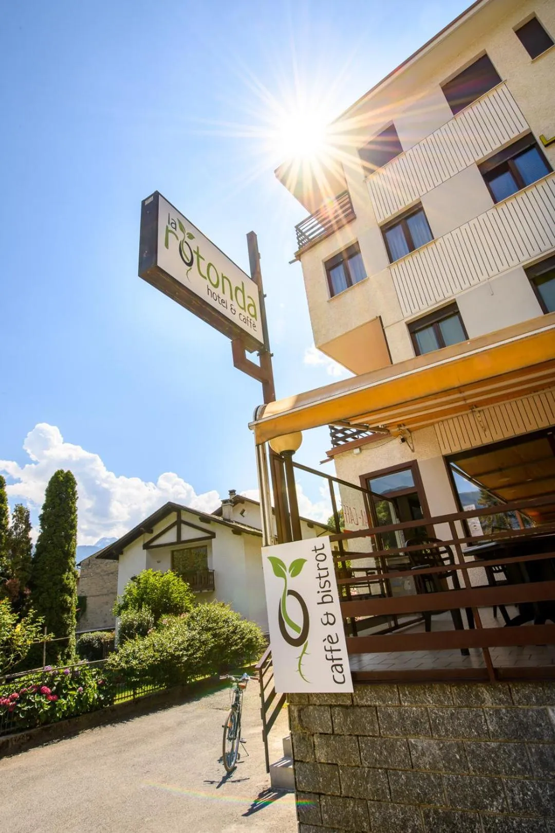 Property building in Hotel La Rotonda