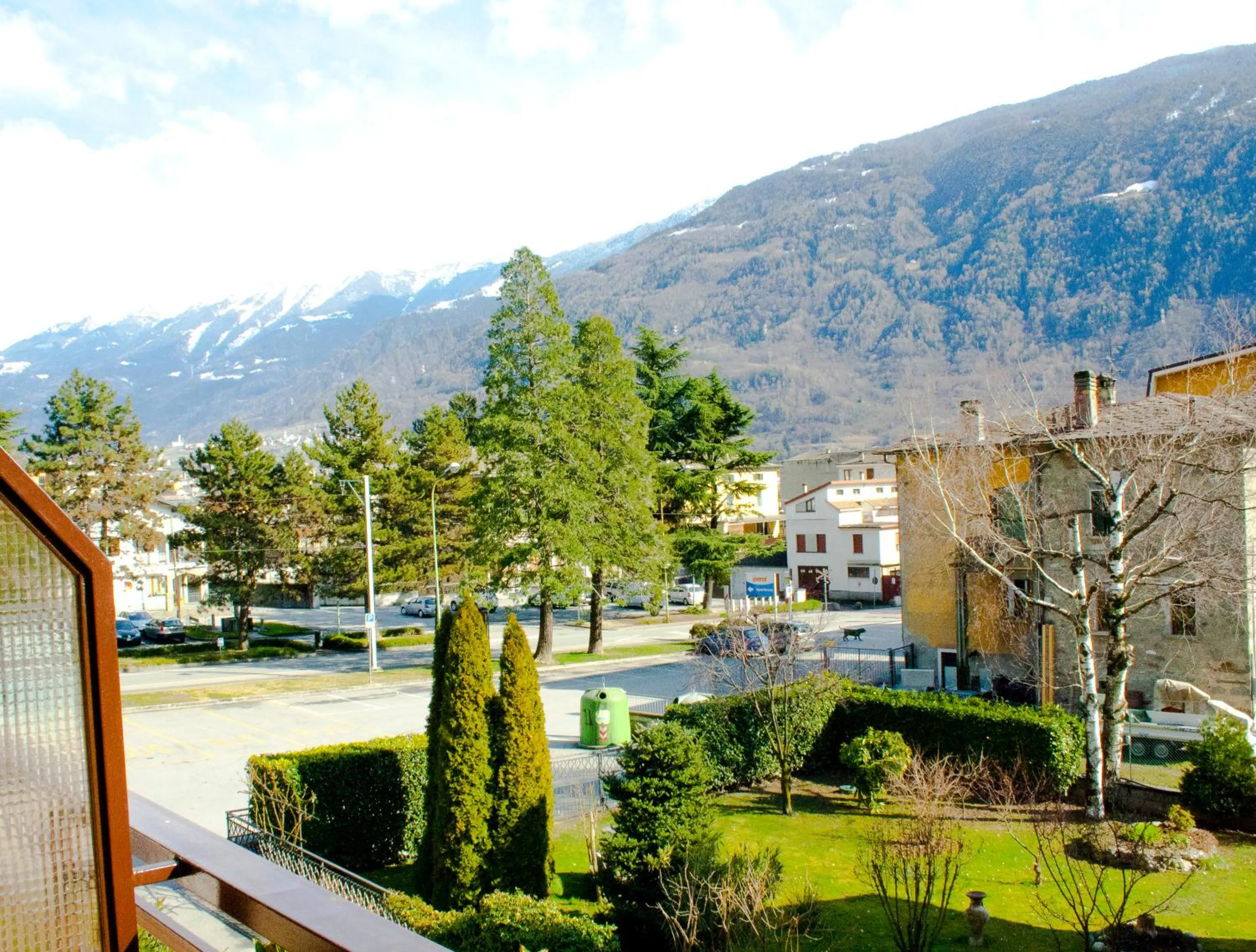 Garden view in Hotel La Rotonda