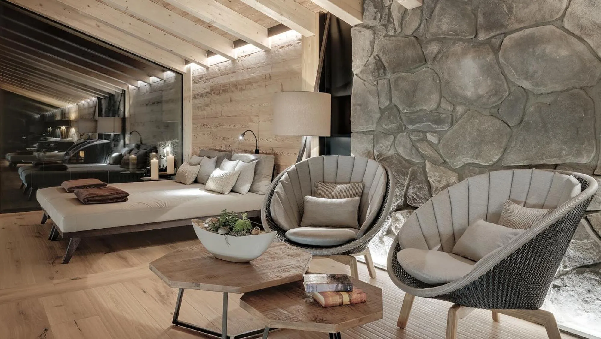 Pool view in INNs HOLZ