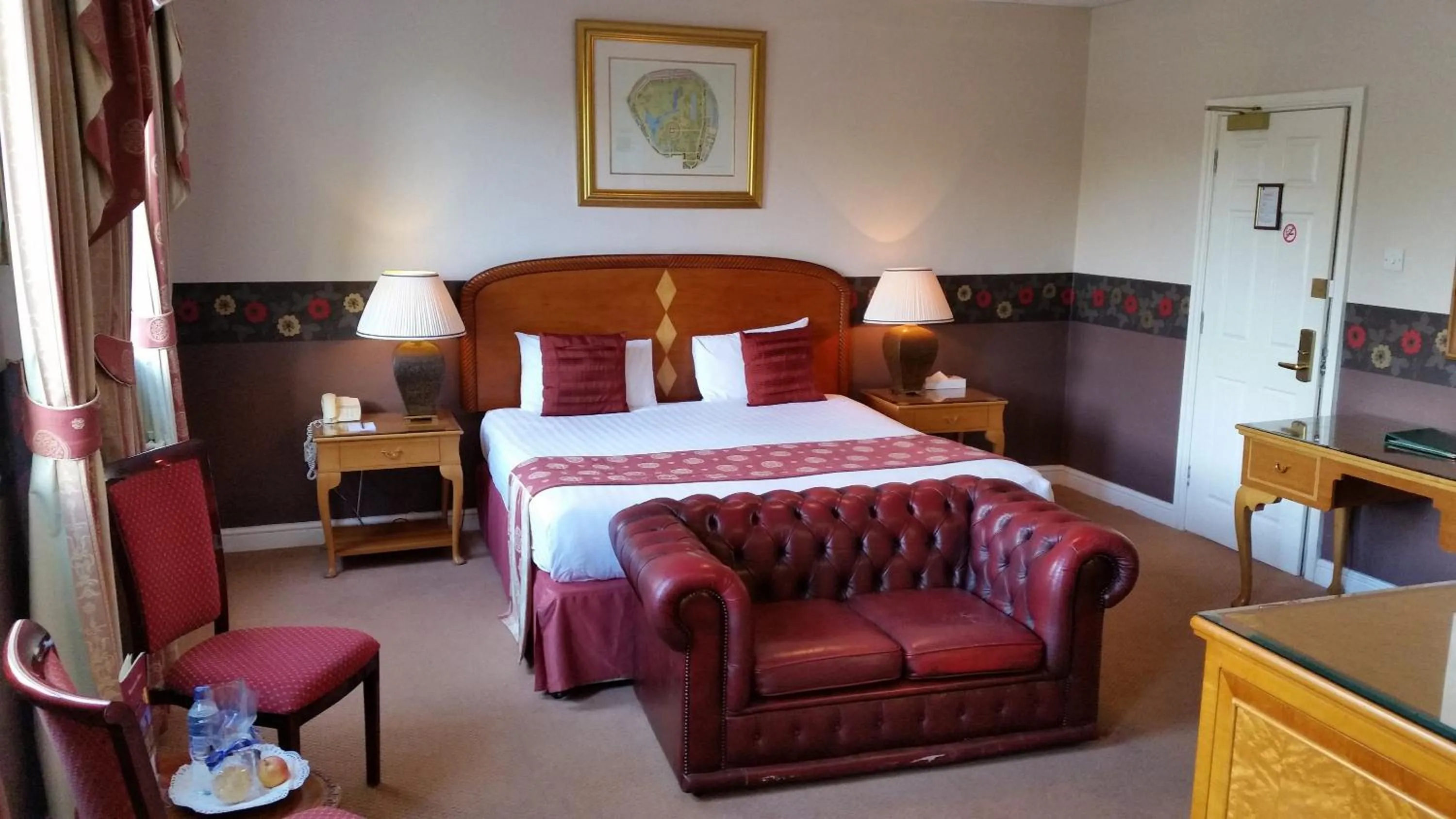 Bedroom, Bed in Haughton Hall Hotel & Leisure Club