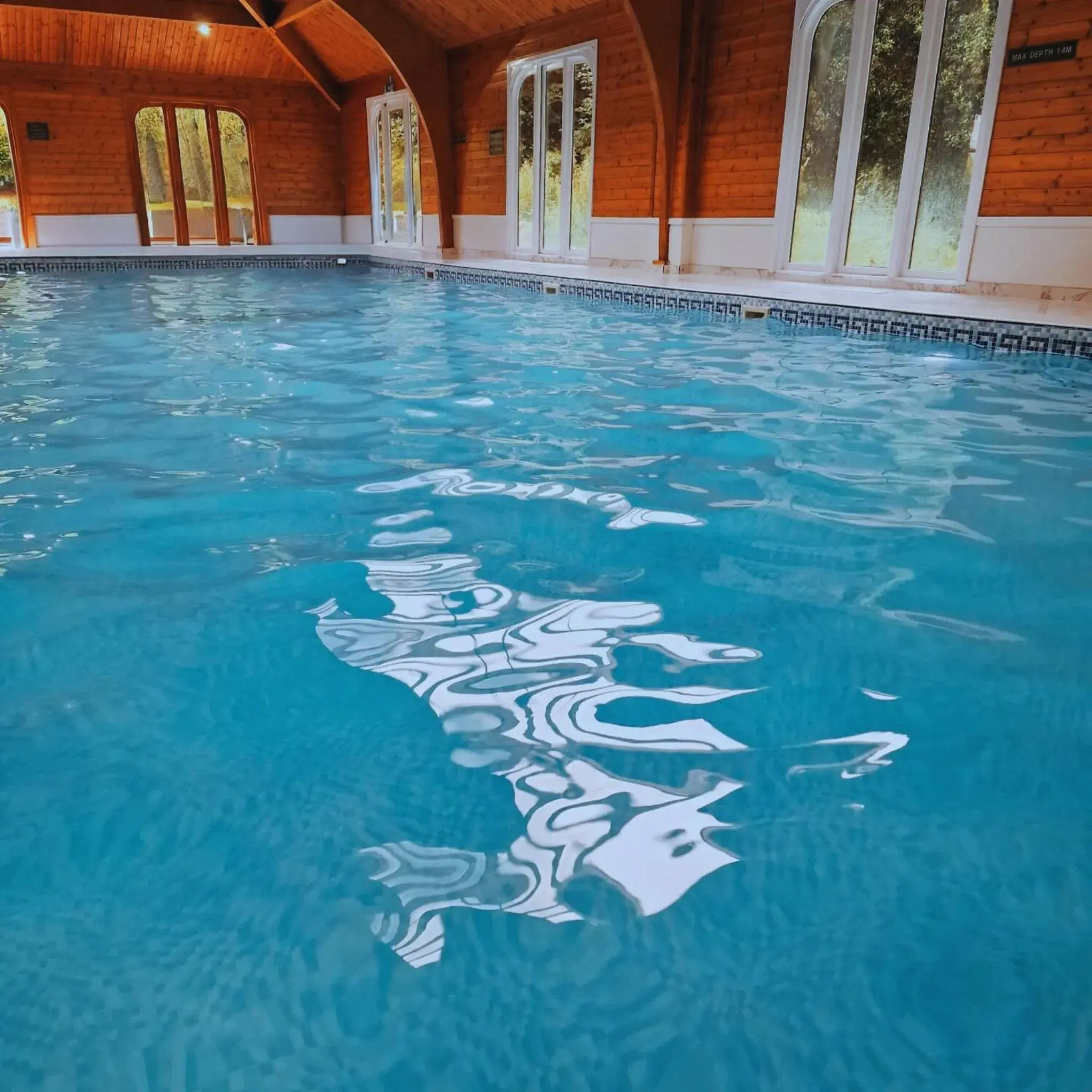 Pool view in Haughton Hall Hotel & Leisure Club Pool view in Haughton Hall Hotel & Leisure Club