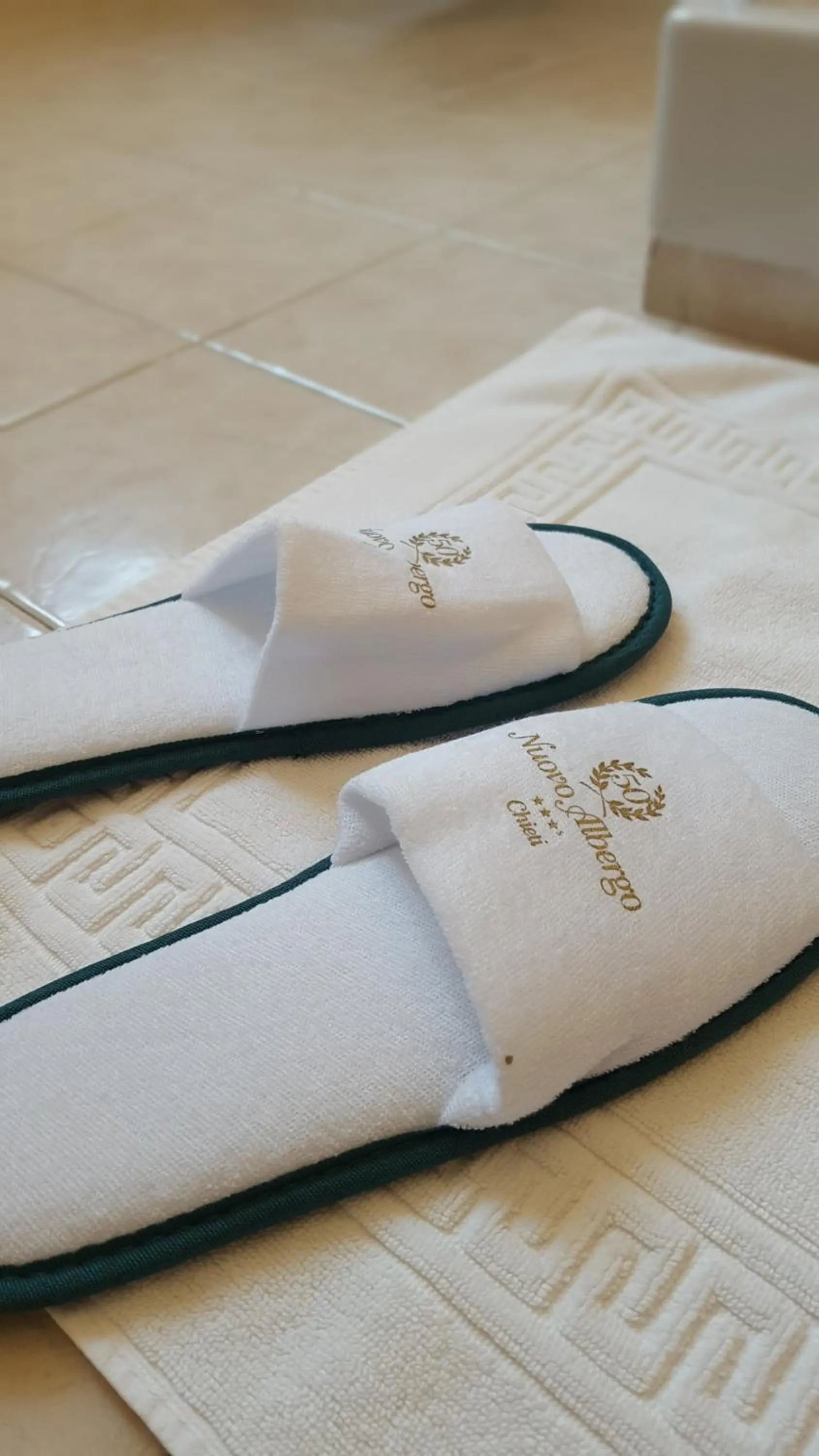 Bathroom in Nuovo Albergo