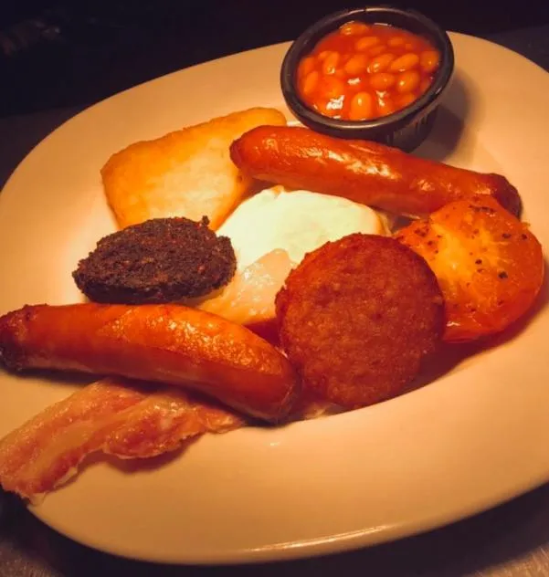 Breakfast in The Anvil Bar B&B