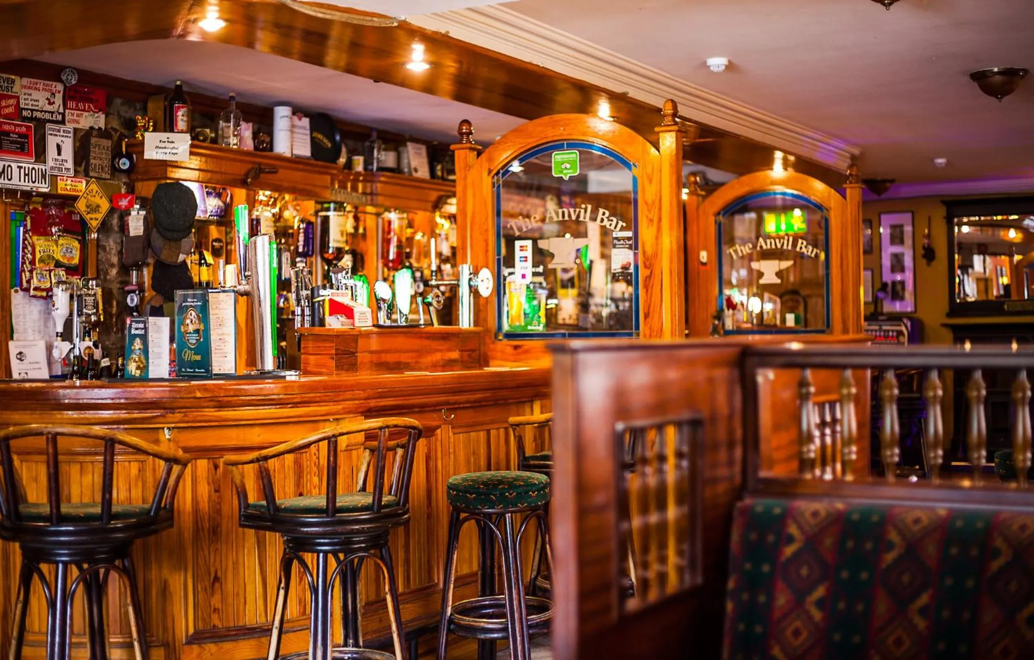 Lounge or bar in The Anvil Bar B&B
