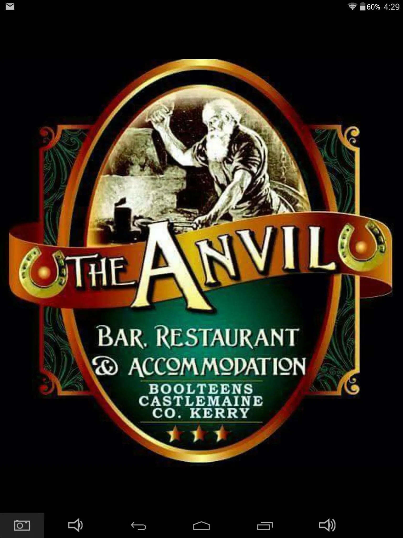 Property logo or sign in The Anvil Bar B&B