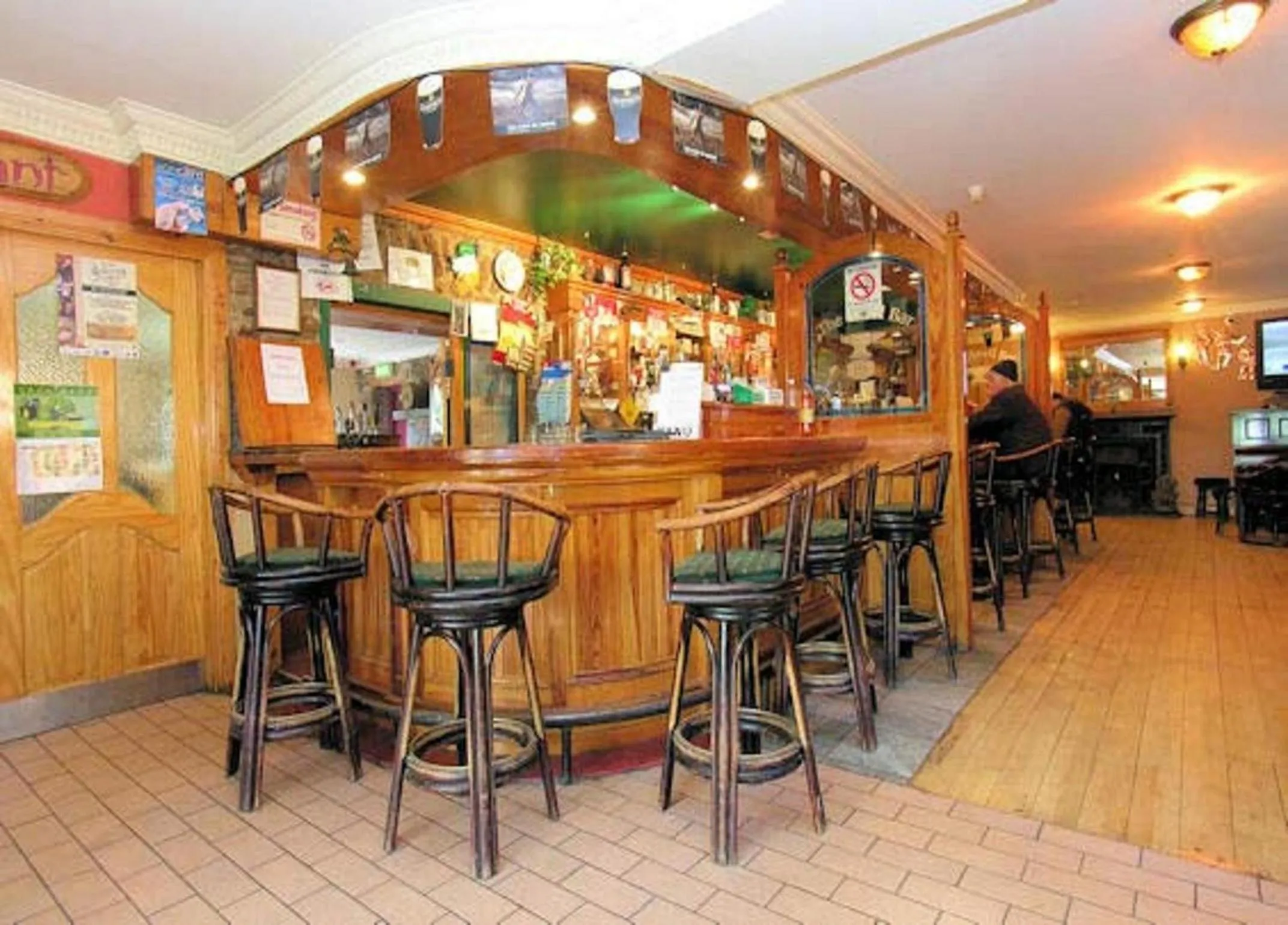Dining area in The Anvil Bar B&B