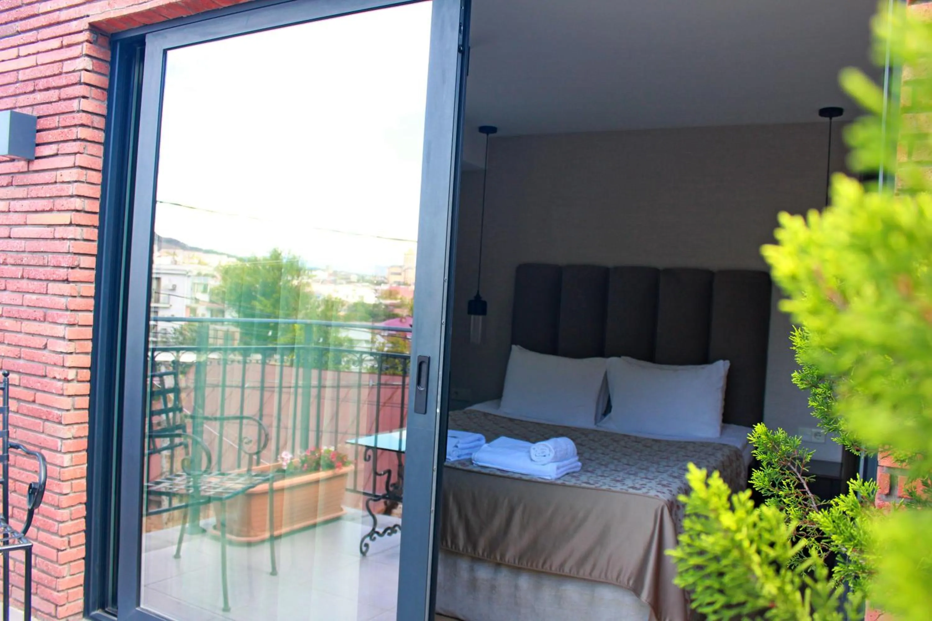 Bed in Hotel Winoterra