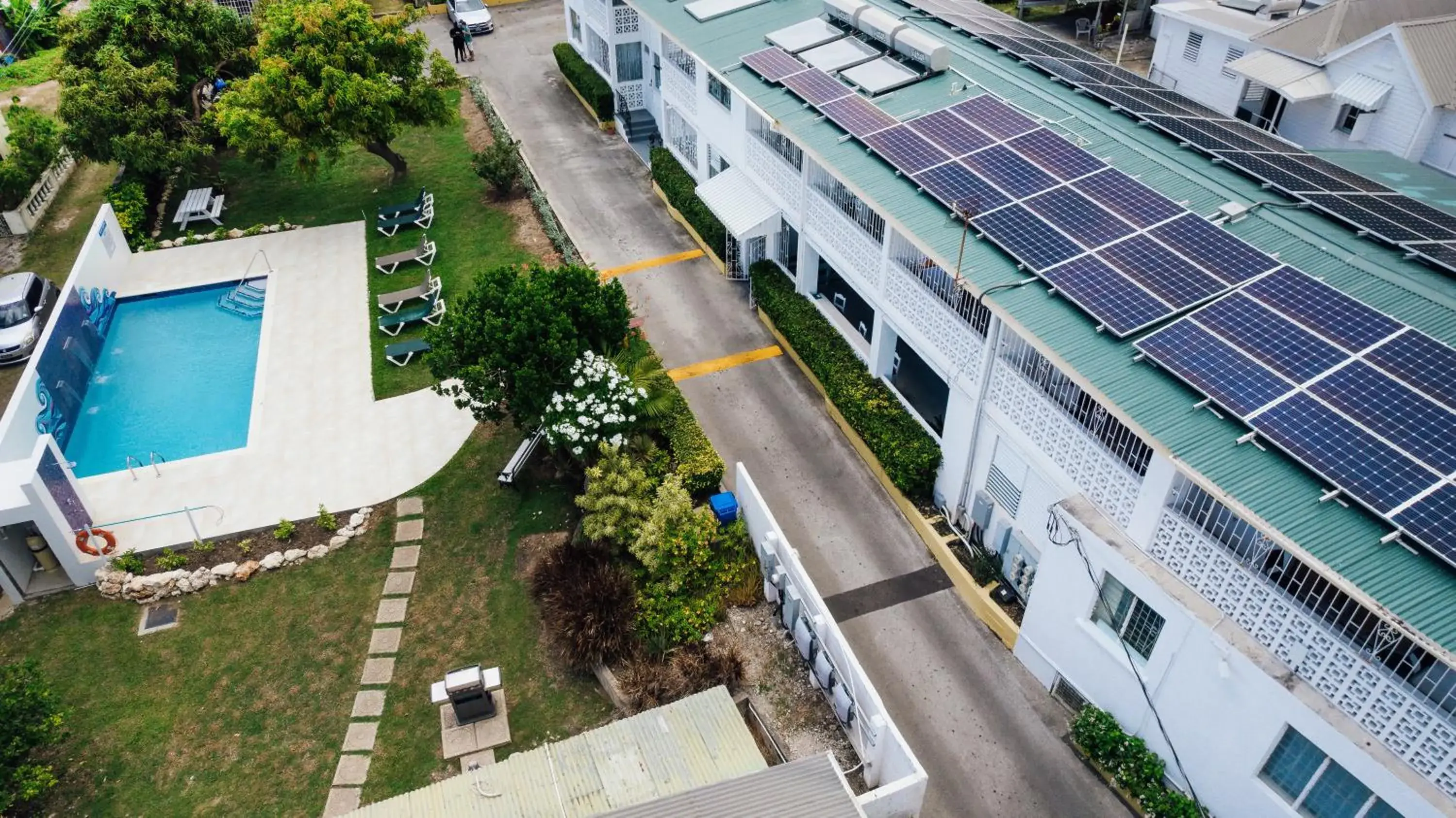 Property building in Adulo Apartments Property building in Adulo Apartments