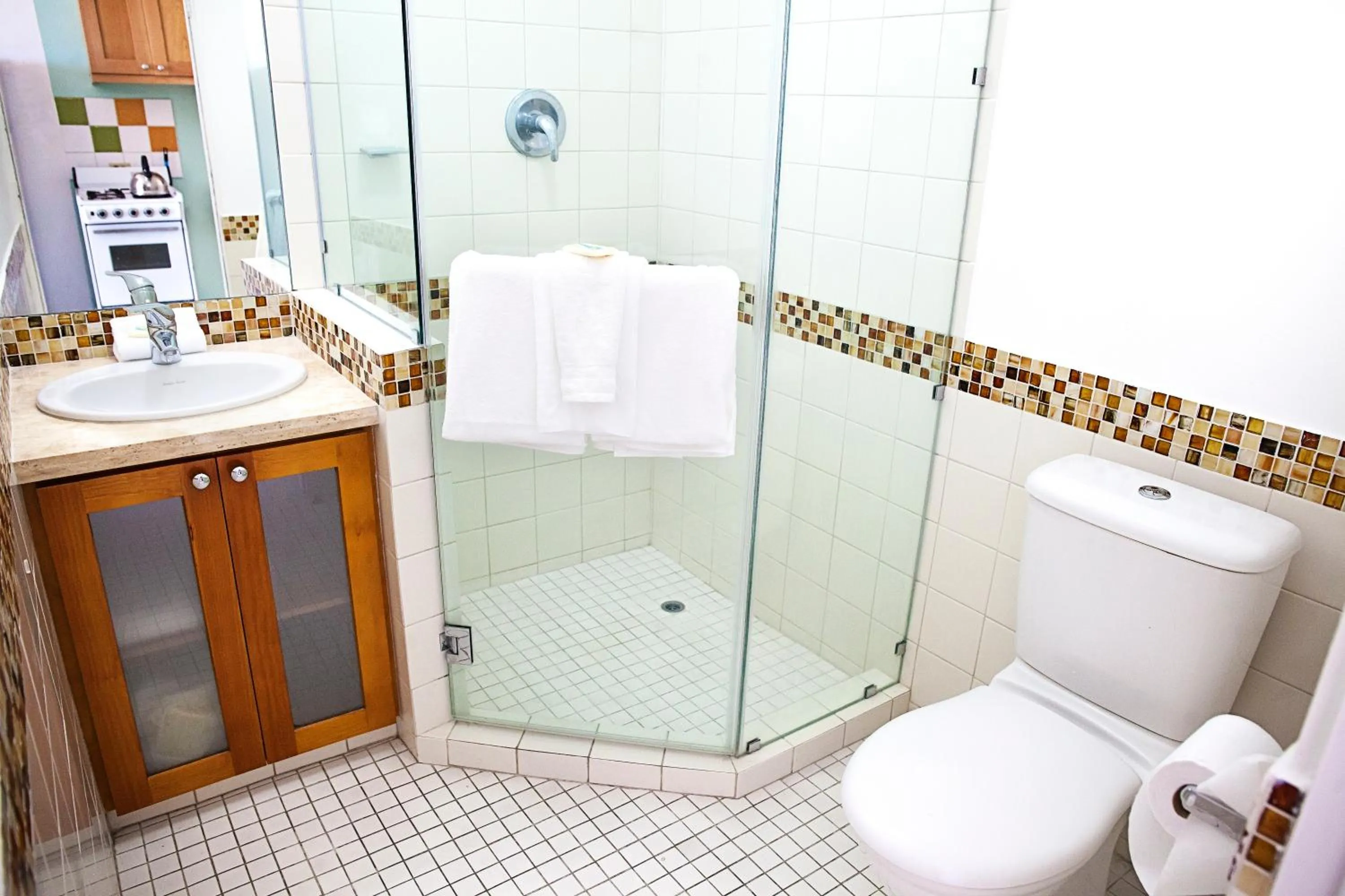 Bathroom in Adulo Apartments