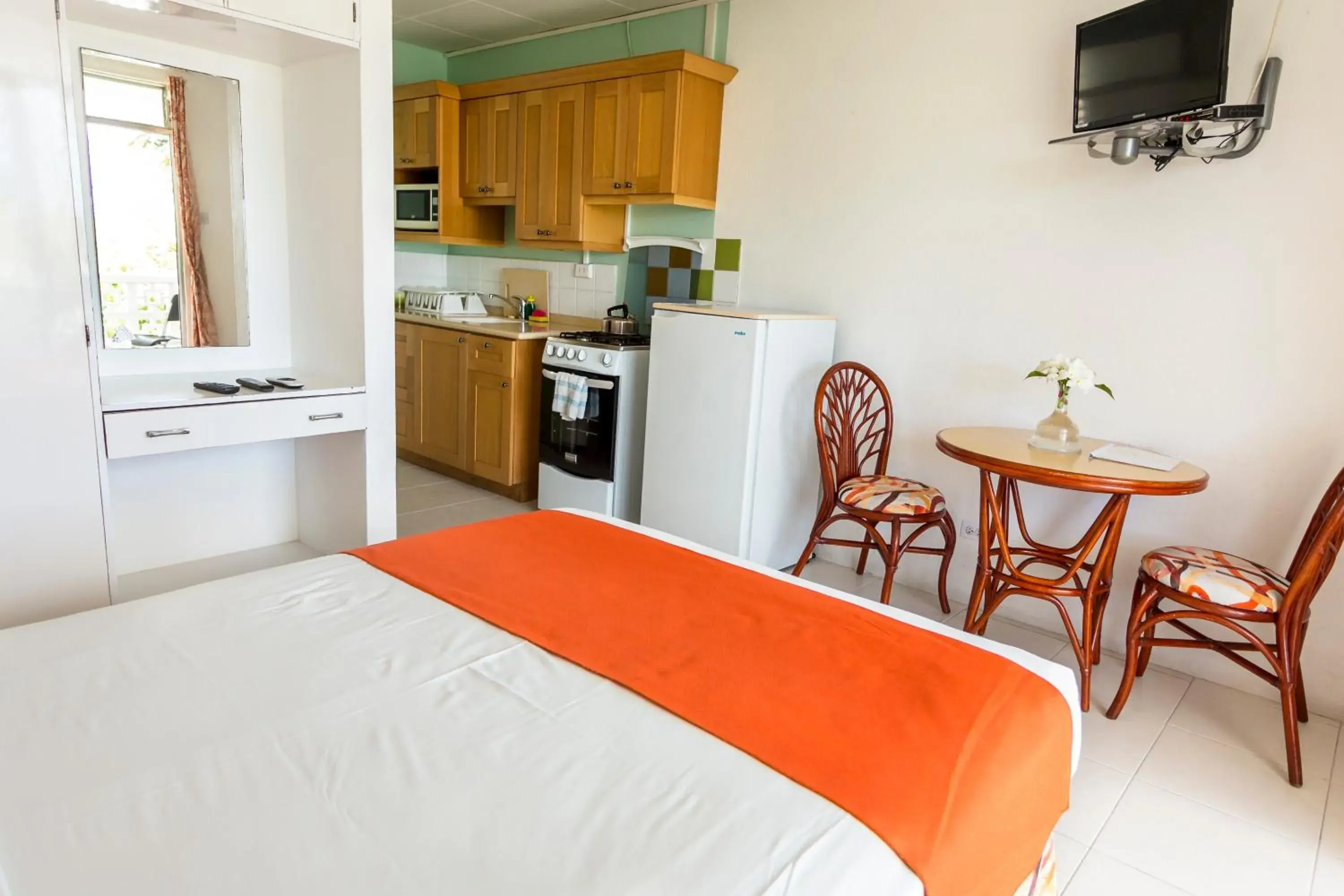 Bed in Adulo Apartments Bed in Adulo Apartments