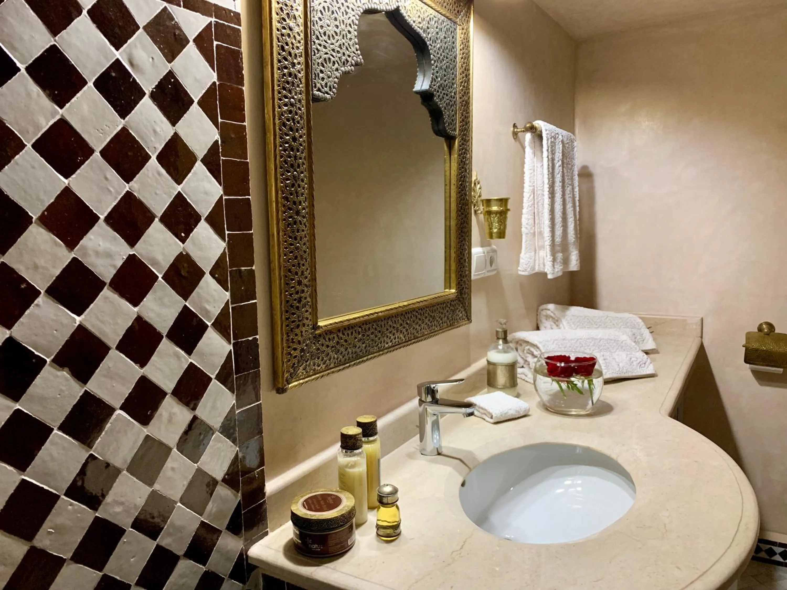 Bathroom in Riad Miral