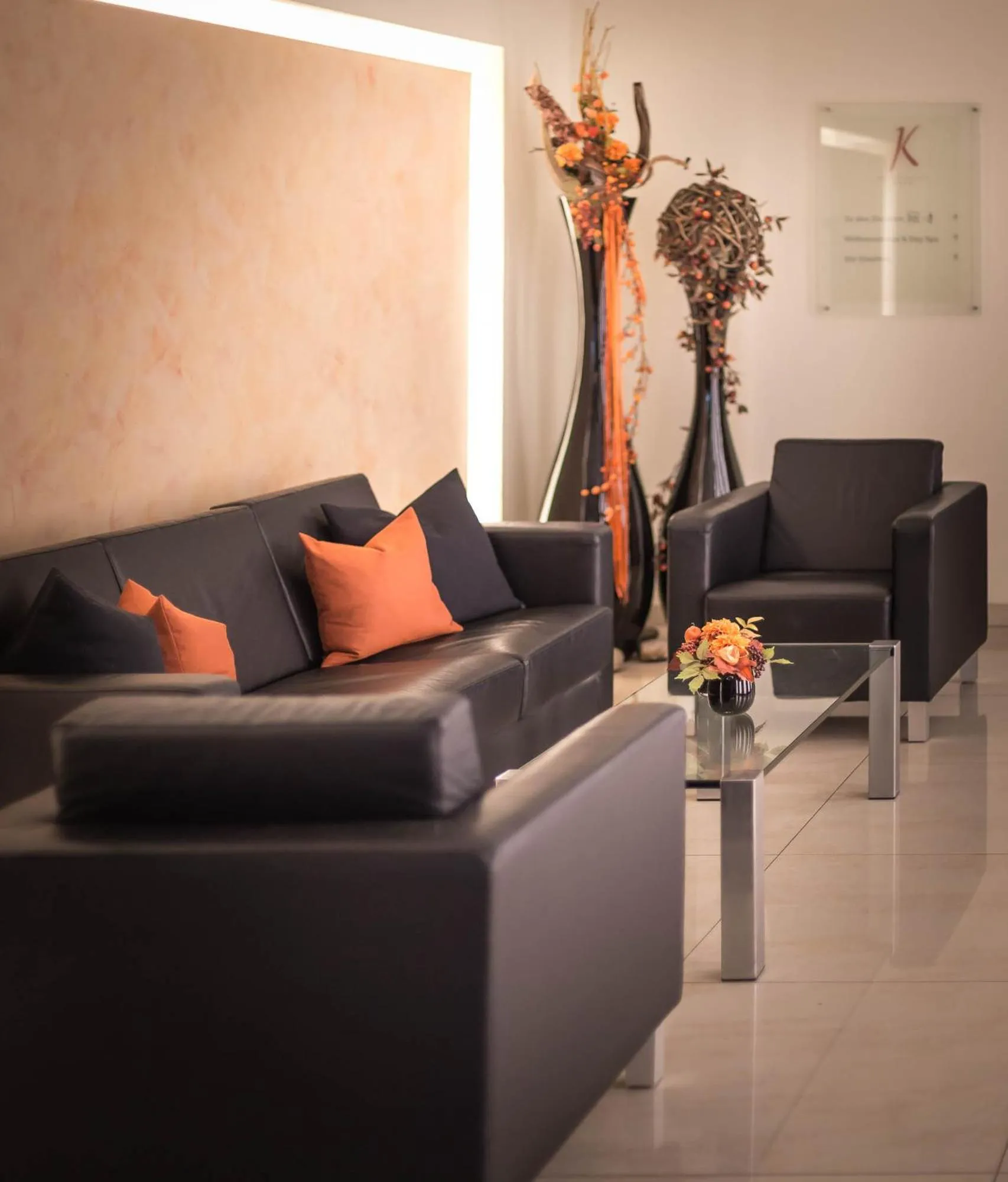 Lobby or reception in Hotel-Restaurant Kunz