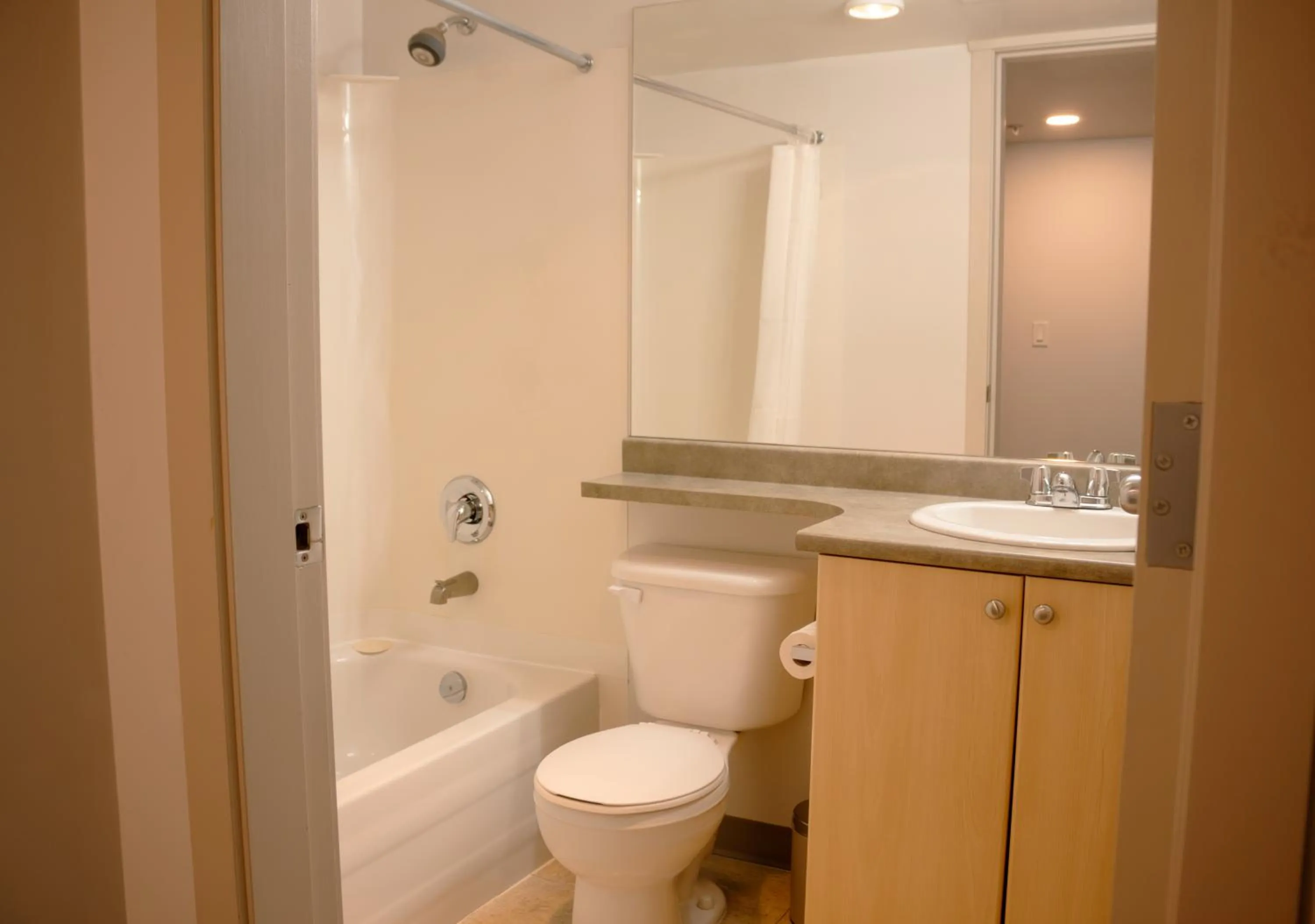 Bathroom in Carey Centre on UBC campus